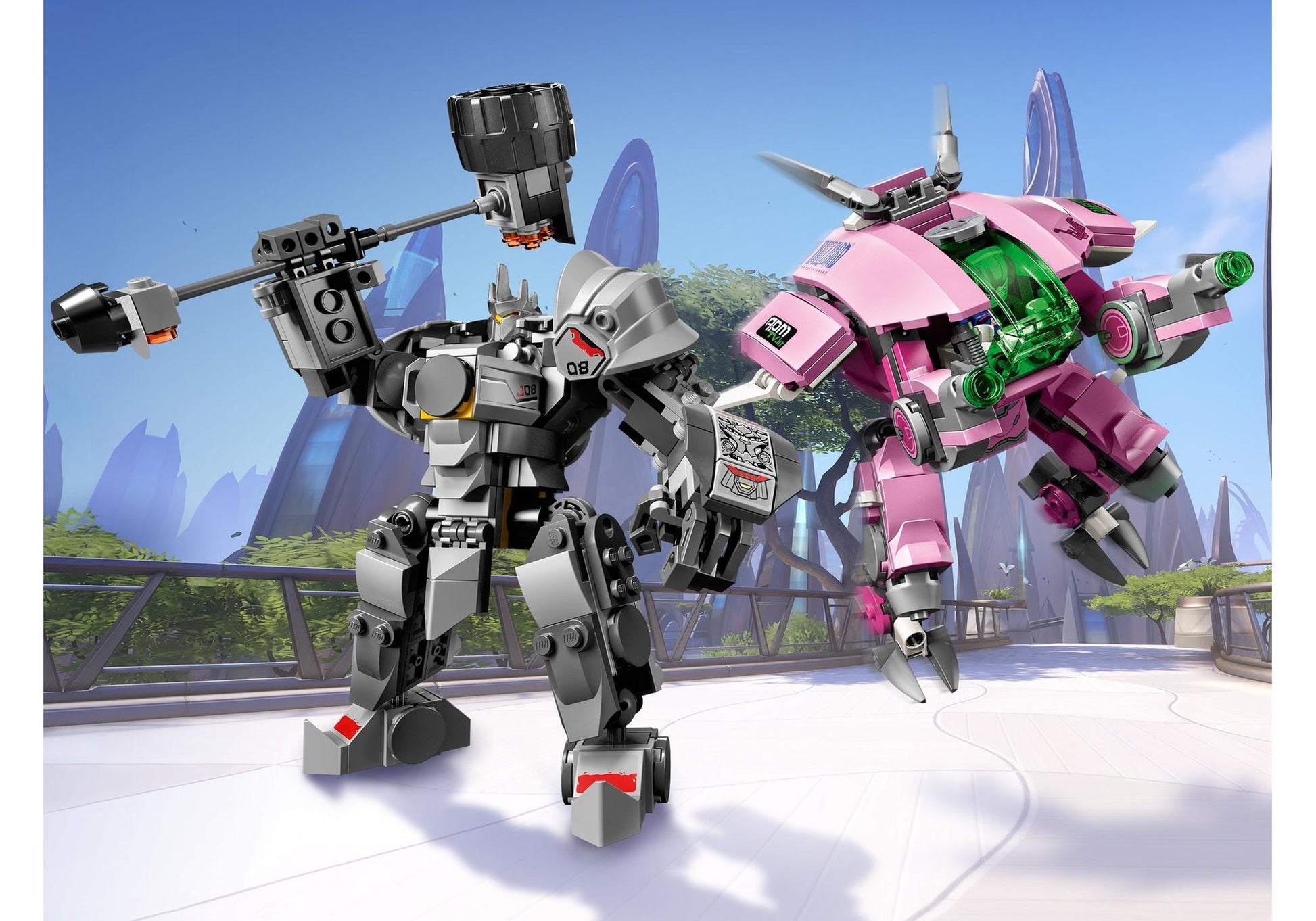 Lego 75973 Overwatch: D.Va & Reinhardt - plegobil
