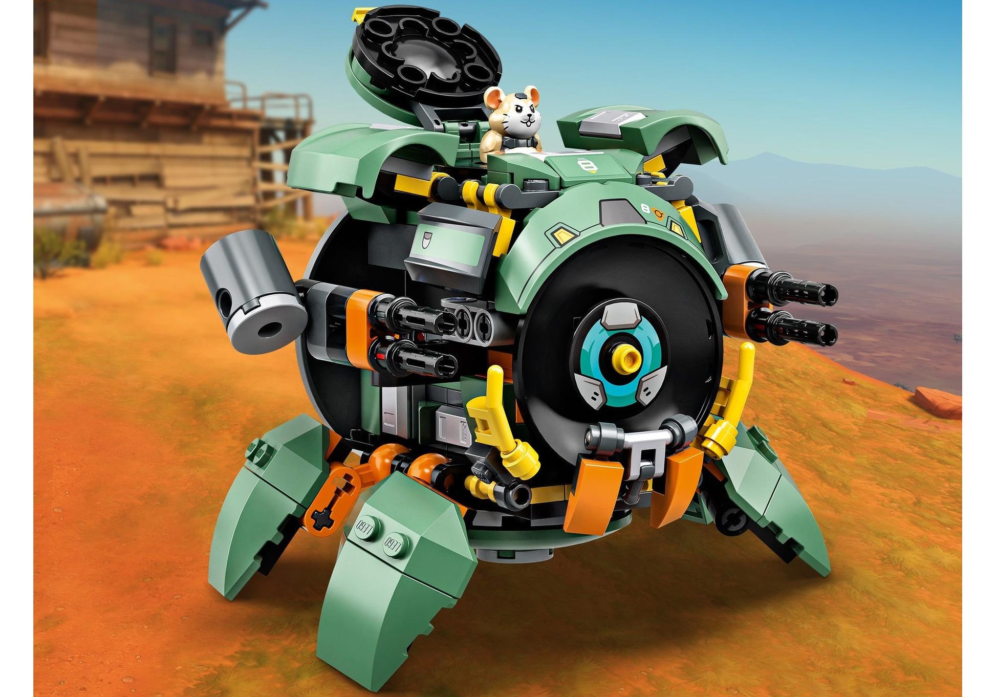 Lego 75976 Overwatch: Wrecking Ball - plegobil