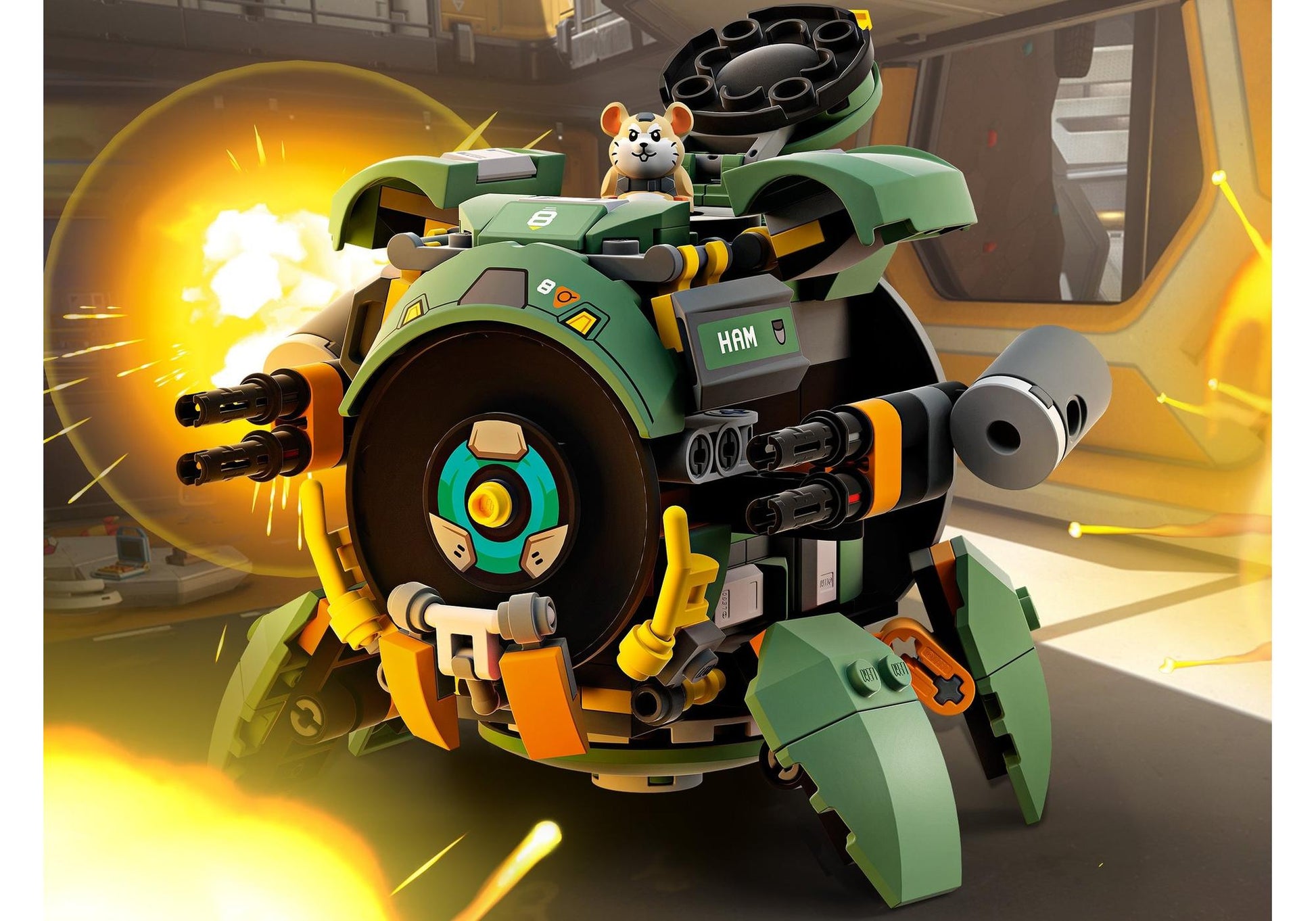 Lego 75976 Overwatch: Wrecking Ball - plegobil