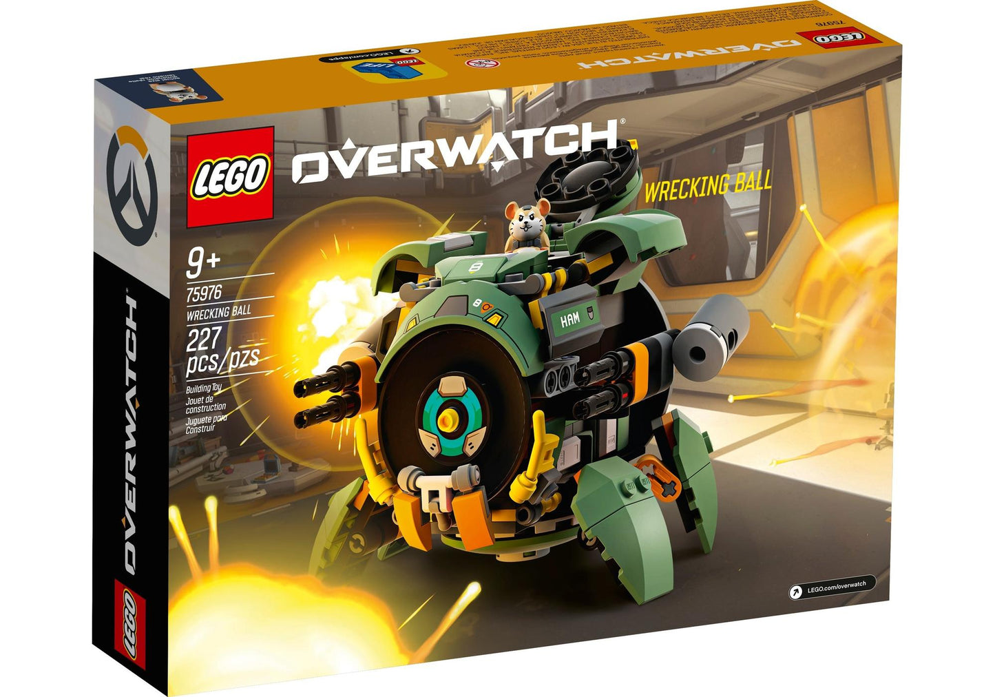 Lego 75976 Overwatch: Wrecking Ball - plegobil