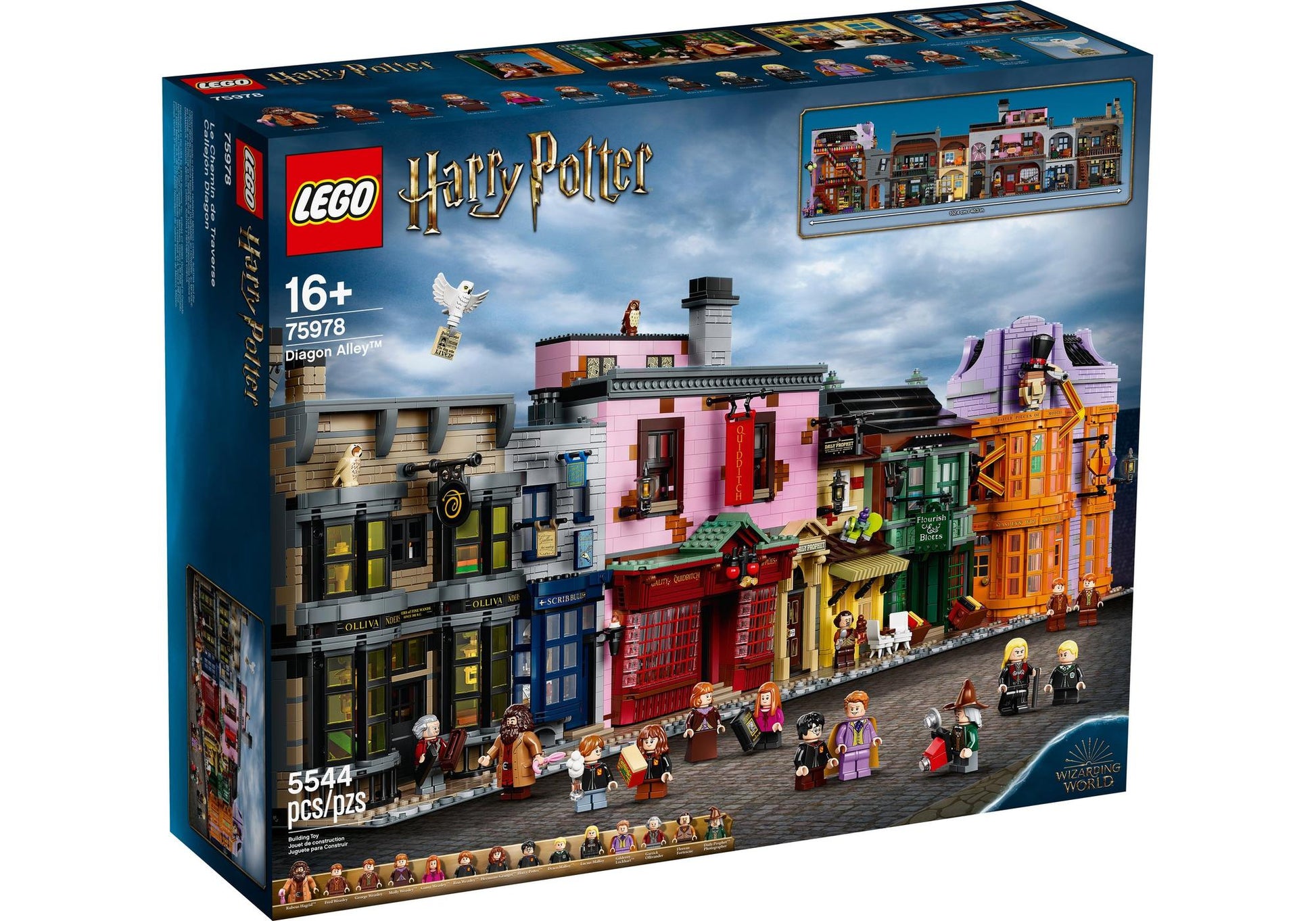 Lego 75978 Harry Potter: Winkelgasse - plegobil