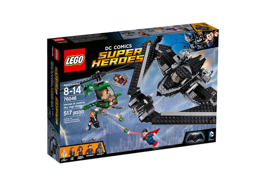 Lego 76046 DC: Helden der Gerechtigkeit: Duell in der Luft - plegobil