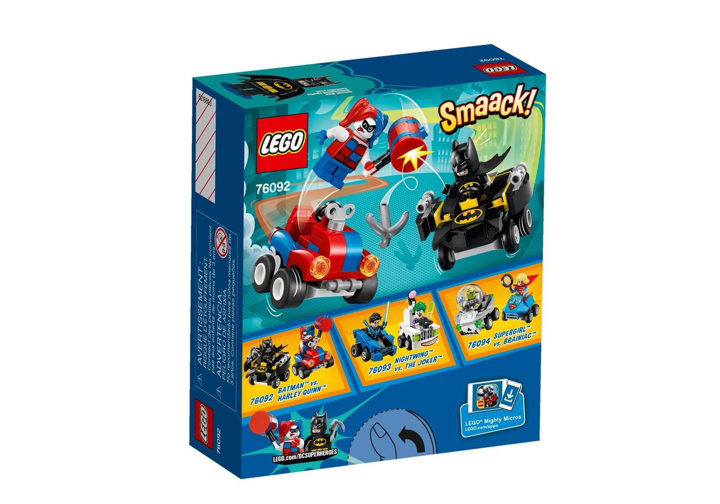 Lego 76092 Super Heroes: Mighty Micros: Batman vs. Harley Quinn