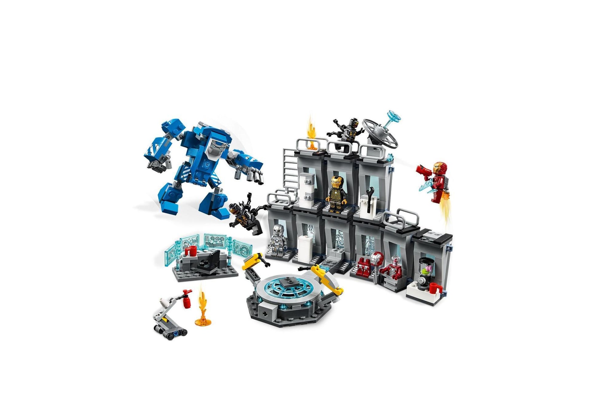 Lego 76125 Marvel Avengers: Iron Mans Werkstatt - plegobil