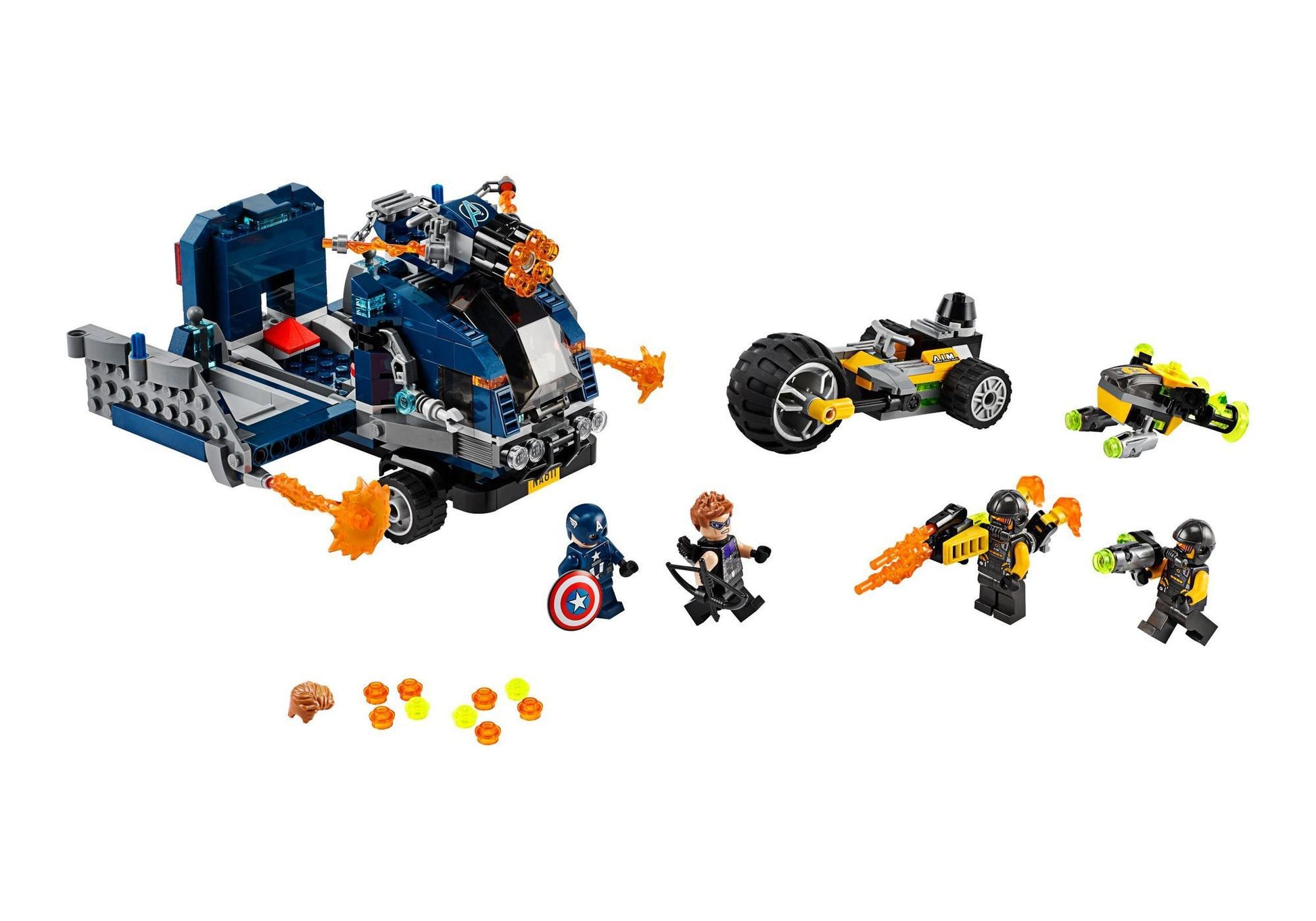Lego 76143 Marvel Avengers: Truck-Festnahme - plegobil