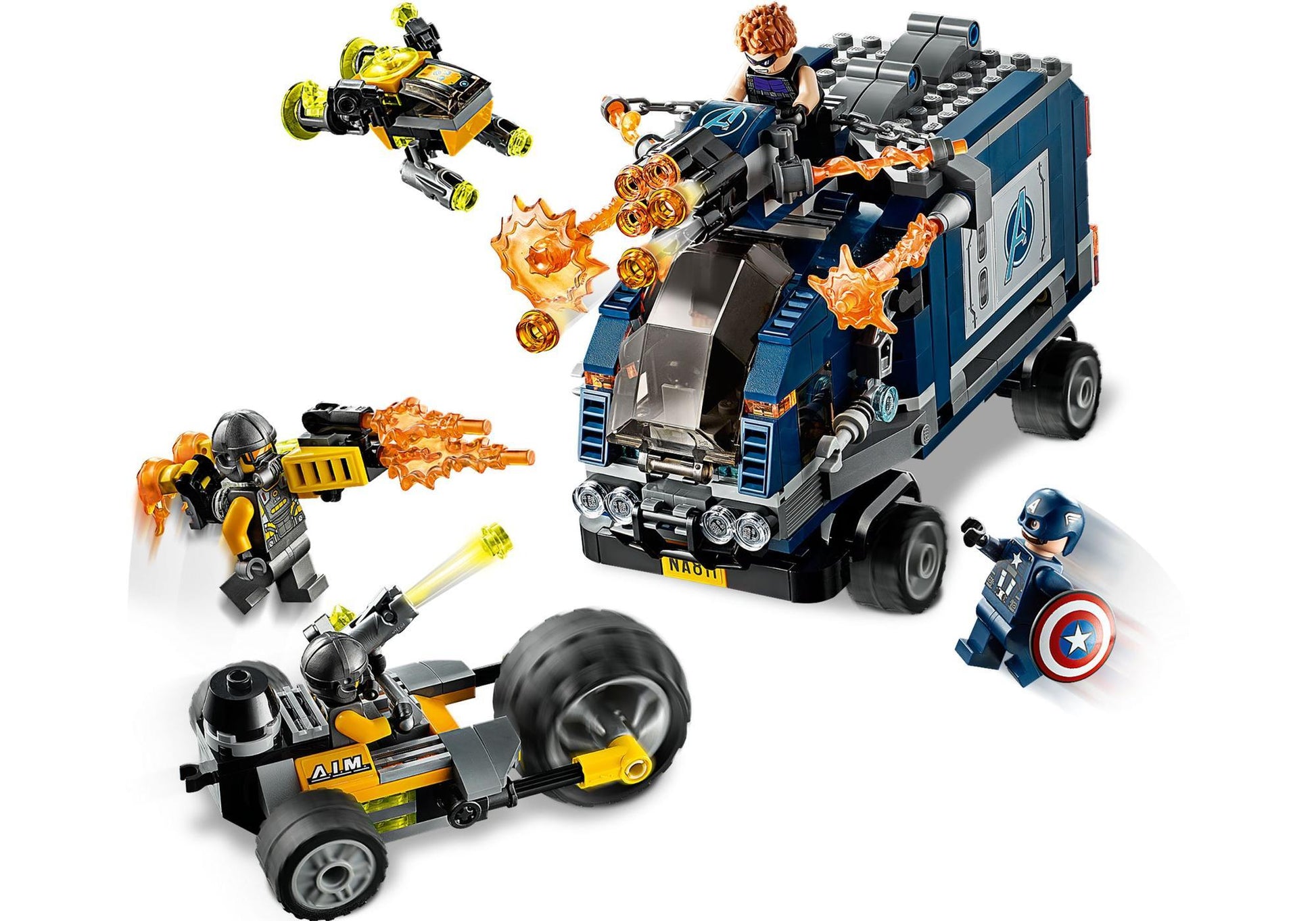 Lego 76143 Marvel Avengers: Truck-Festnahme - plegobil