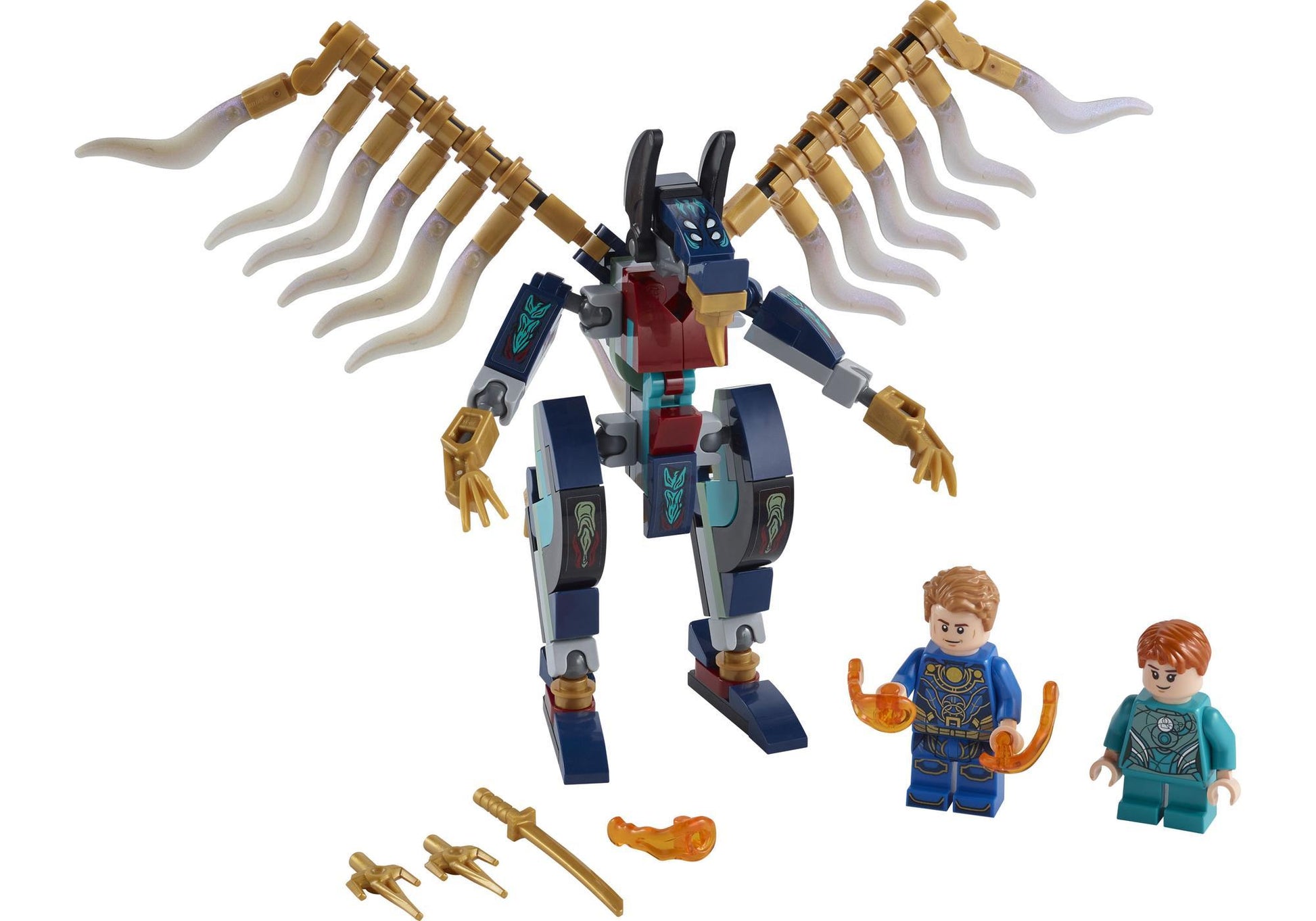 Lego 76145 Marvel The Infinity Saga: Luftangriff der Eternals - plegobil