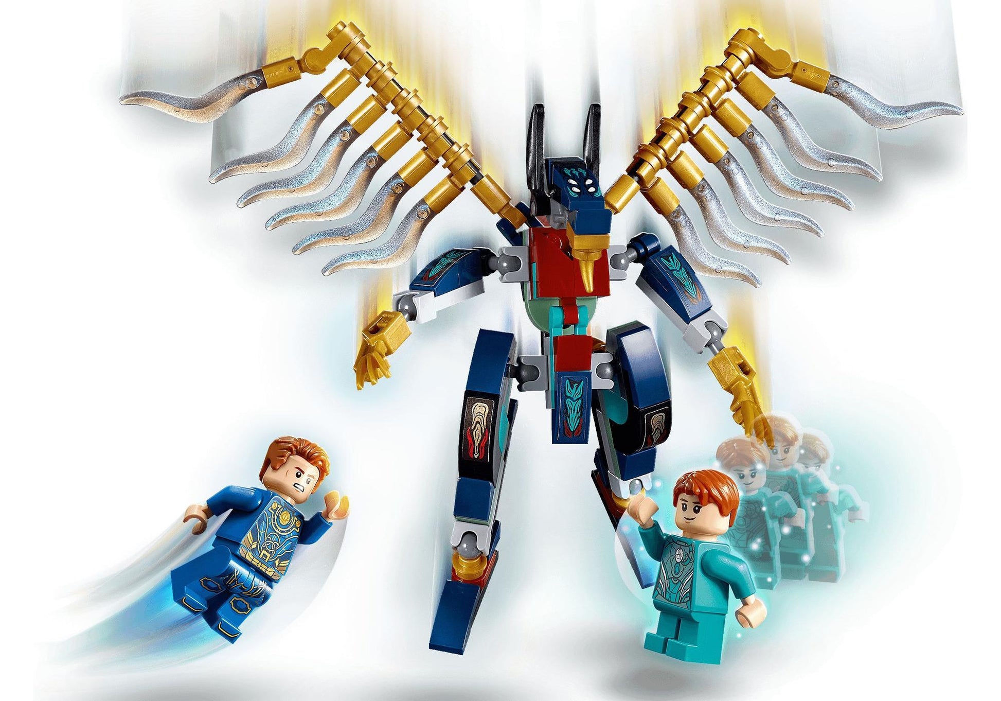 Lego 76145 Marvel The Infinity Saga: Luftangriff der Eternals - plegobil