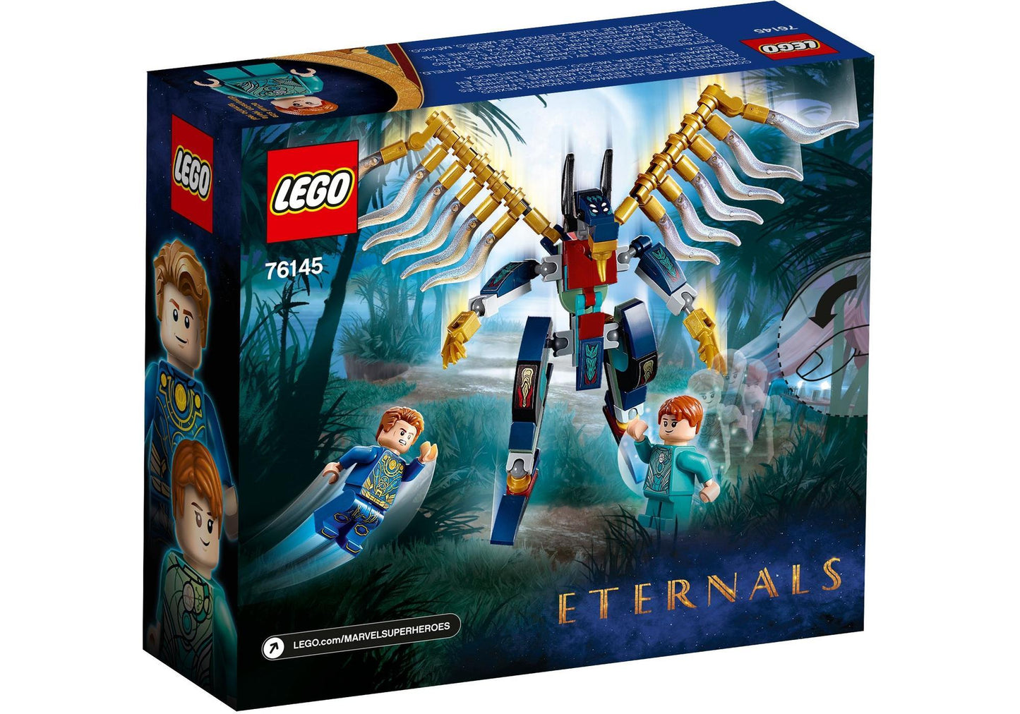 Lego 76145 Marvel The Infinity Saga: Luftangriff der Eternals - plegobil