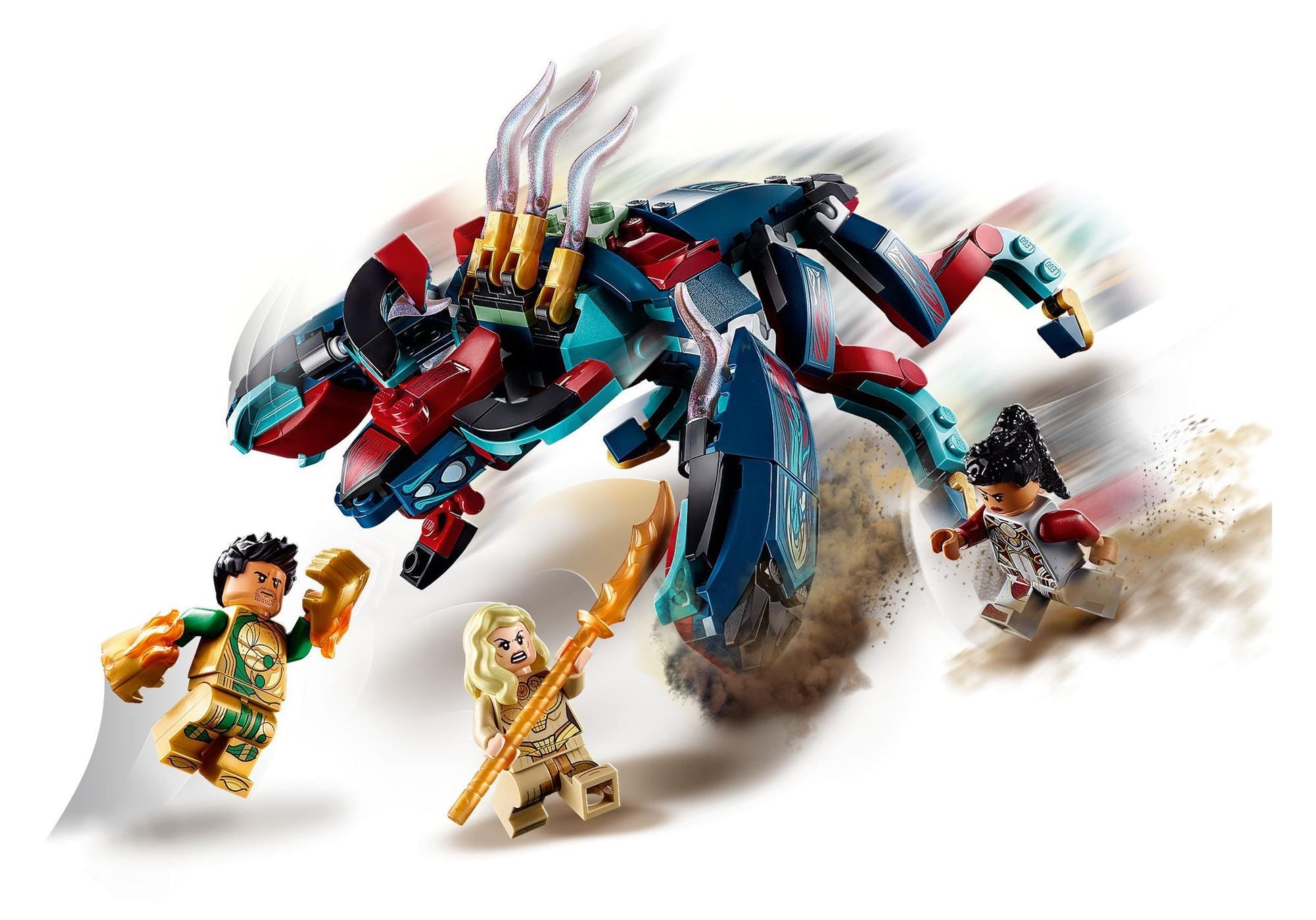 Lego 76154 Marvel The Eternals: Hinterhalt des Deviants - plegobil