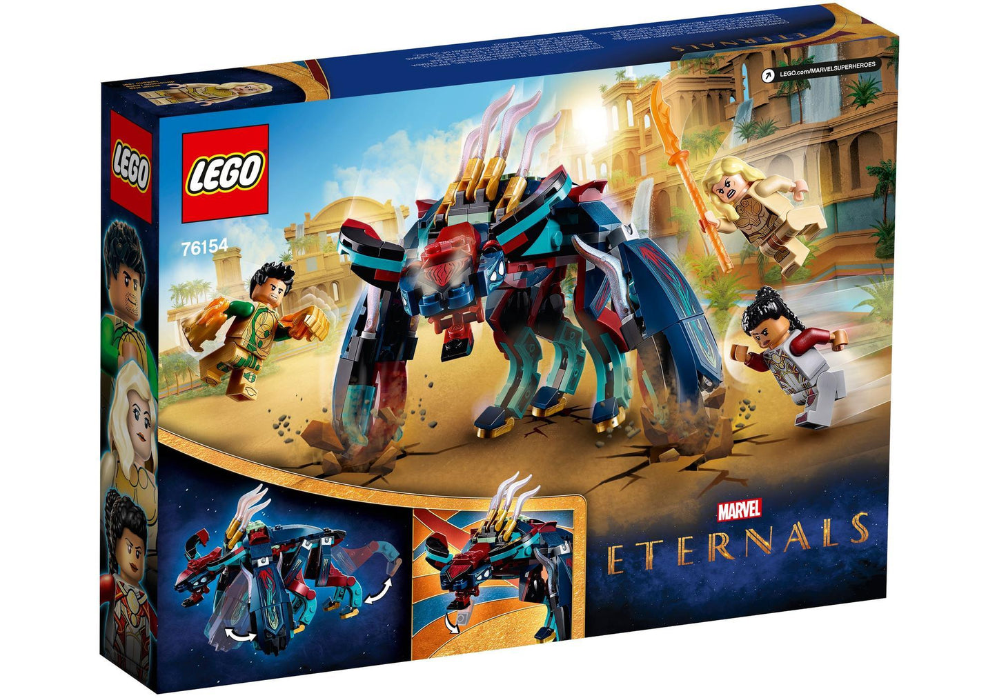 Lego 76154 Marvel The Eternals: Hinterhalt des Deviants - plegobil