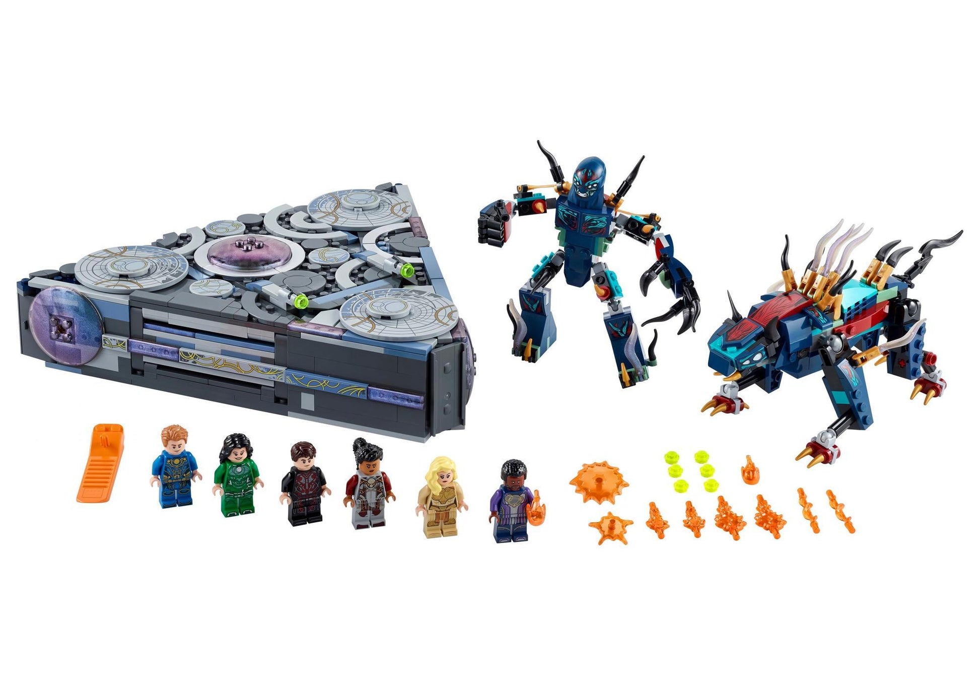 Lego 76156 Marvel The Eternals: Aufstieg des Domo - plegobil