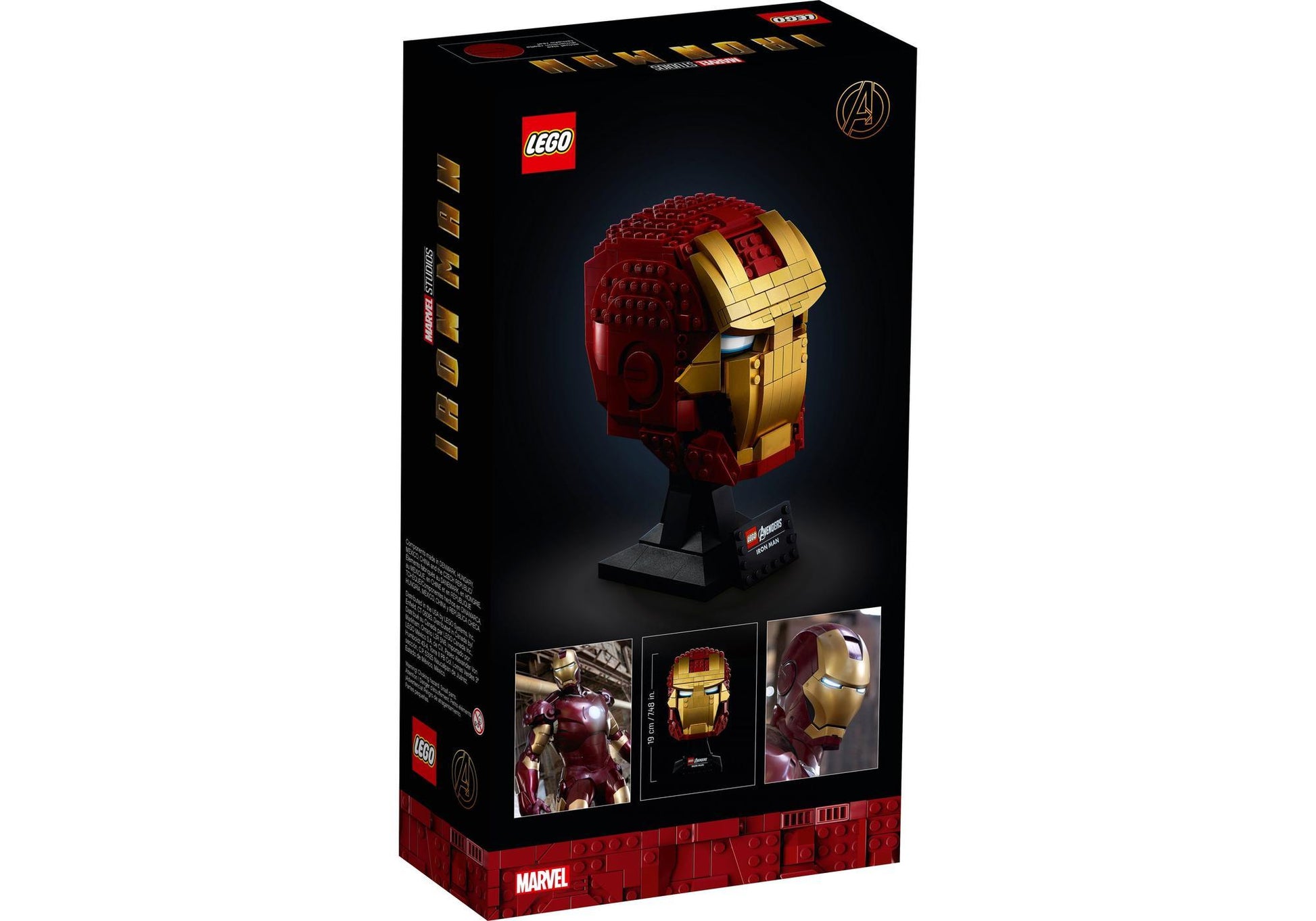 Lego 76165 Marvel: Iron Mans Helm - plegobil