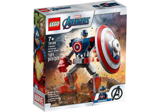 Lego 76168 Marvel Avengers: Captain America Mech - plegobil