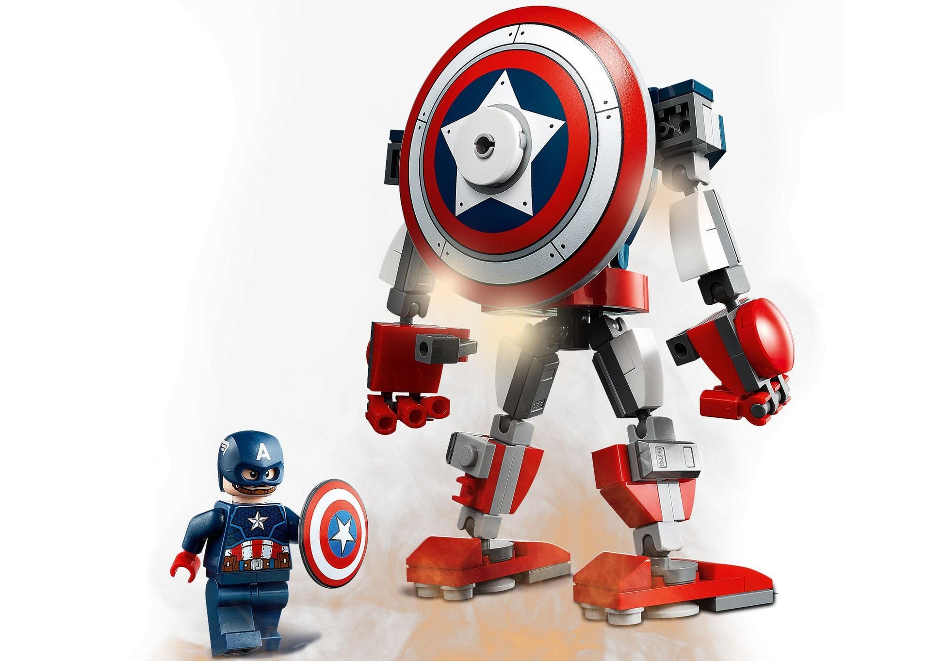 Lego 76168 Marvel Avengers: Captain America Mech - plegobil