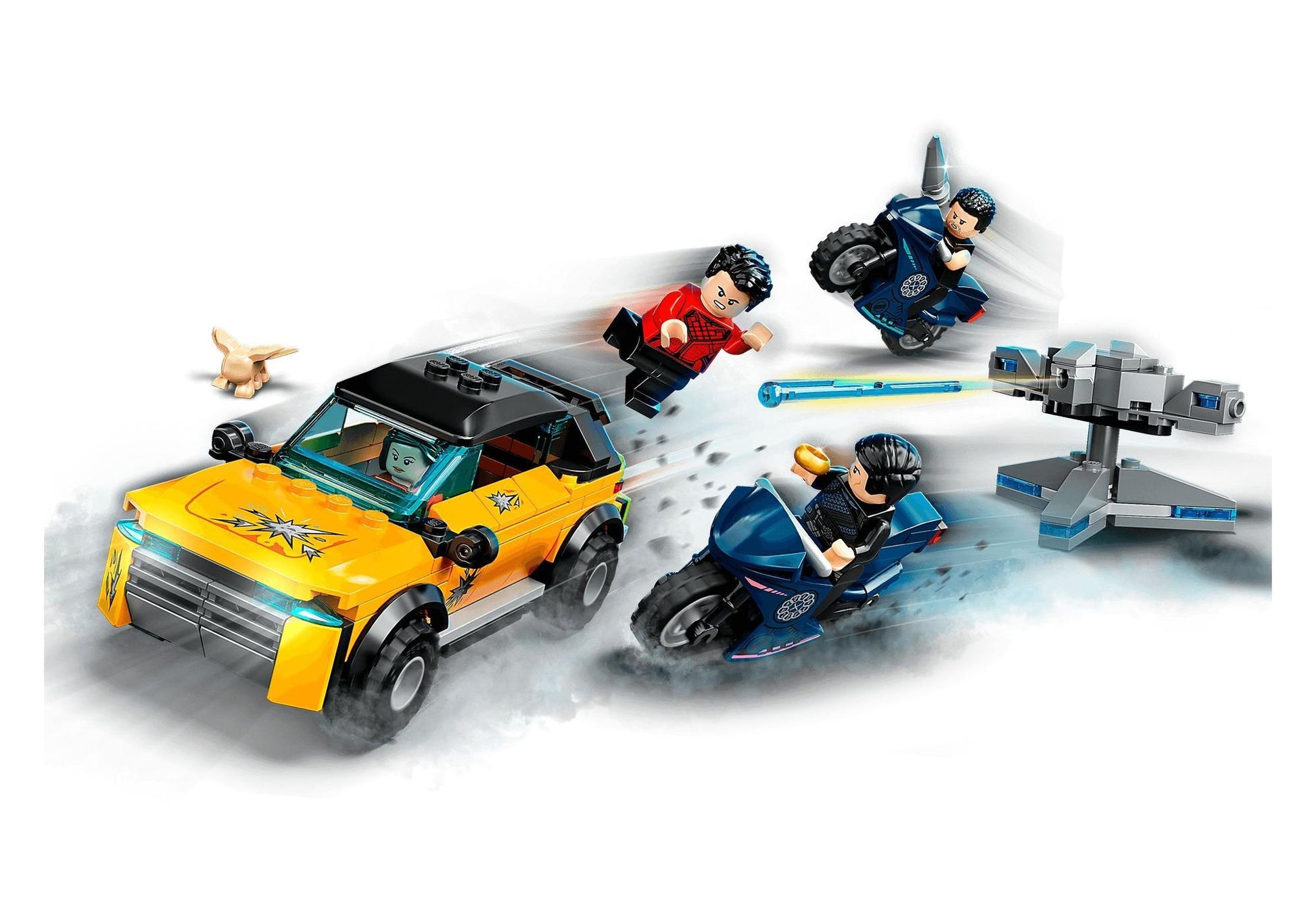 Lego 76176 Marvel Shang-Chi: Flucht vor den zehn Ringen - plegobil