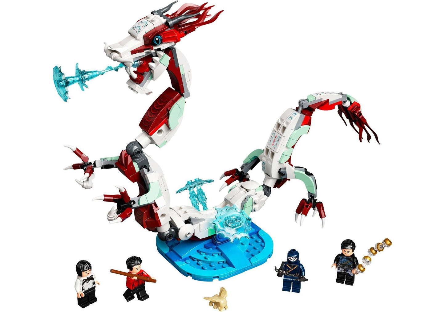 Lego 76177 Marvel Shang-Chi: Kräftemessen im antiken Dorf - plegobil
