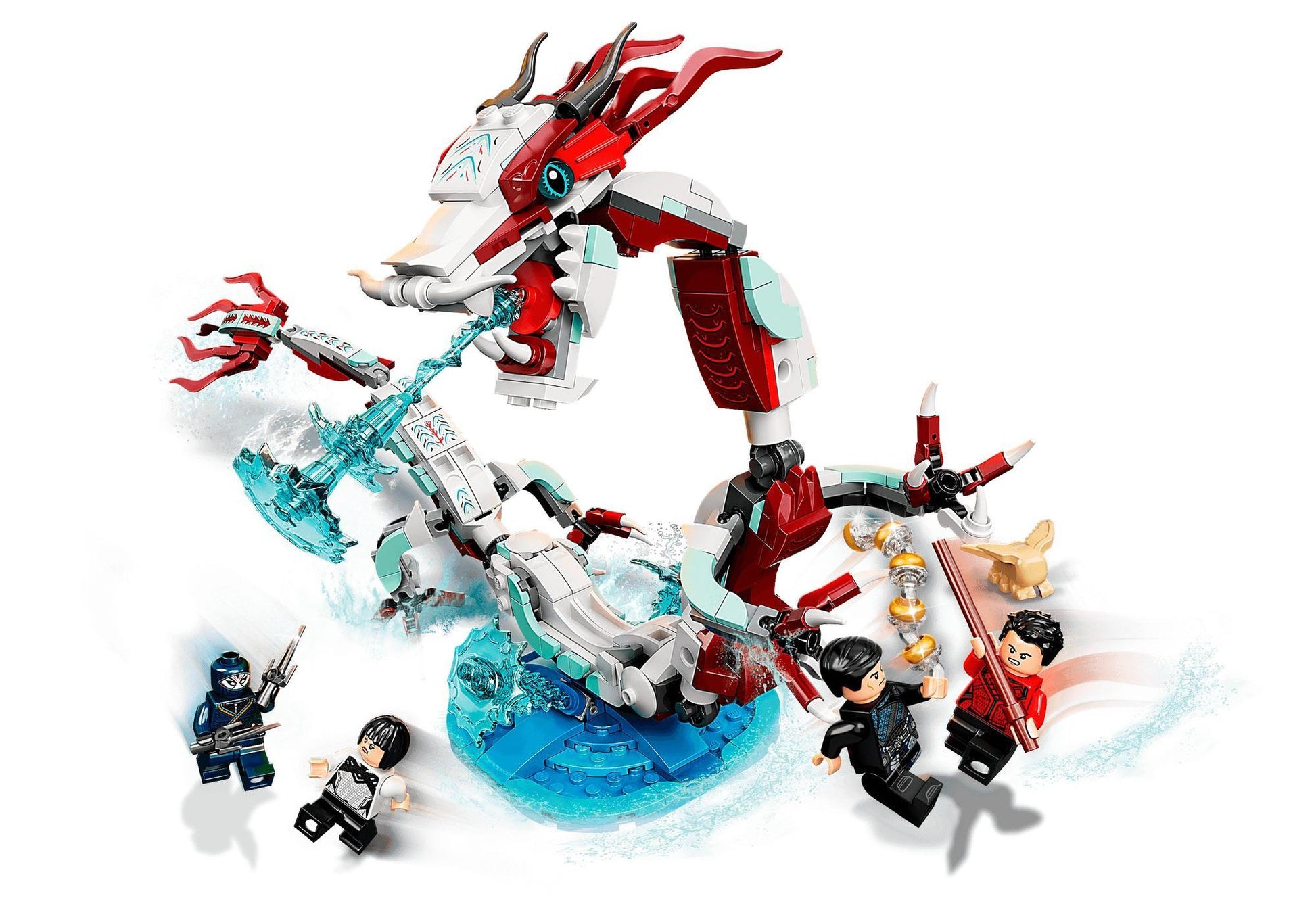 Lego 76177 Marvel Shang-Chi: Kräftemessen im antiken Dorf - plegobil