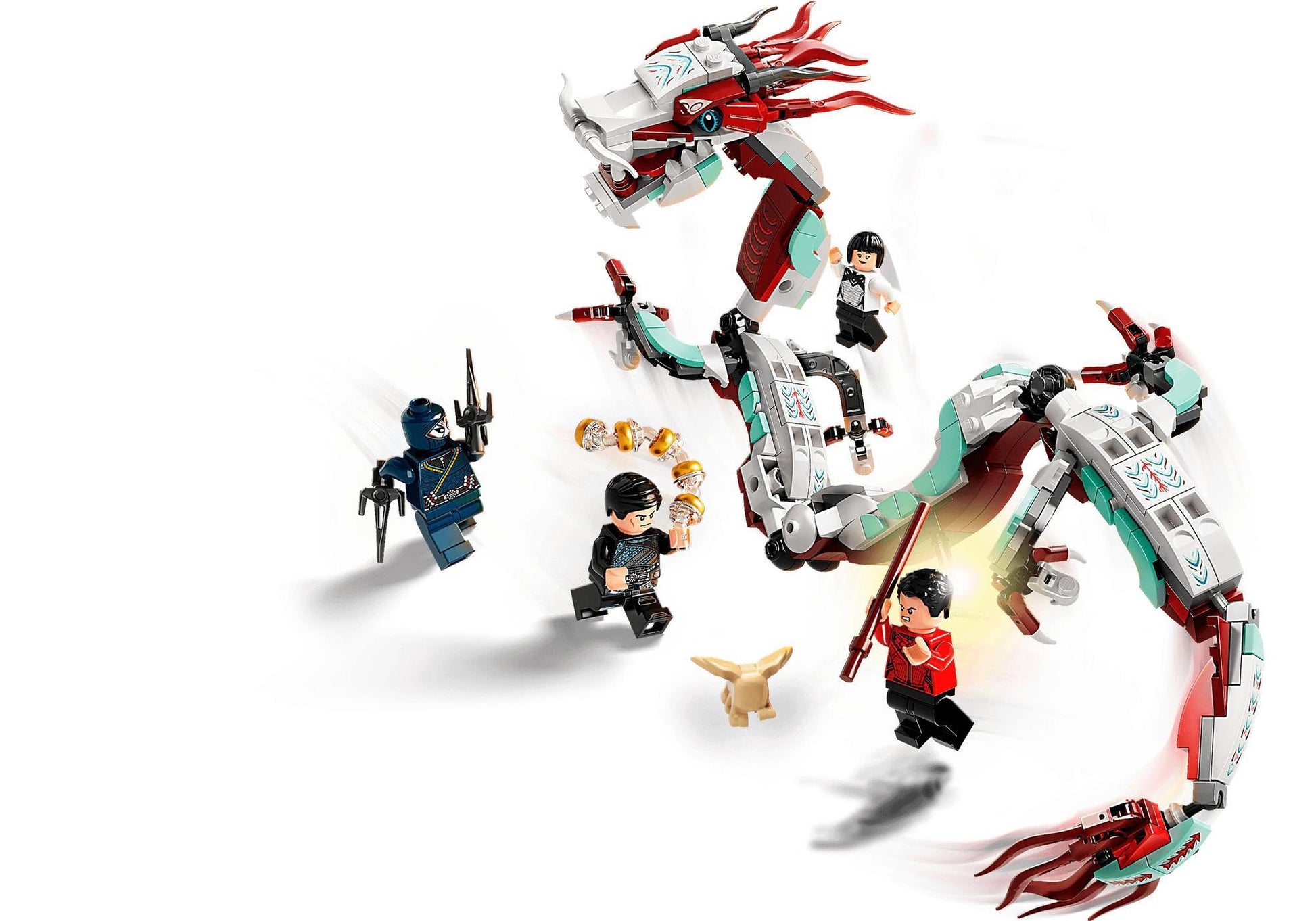 Lego 76177 Marvel Shang-Chi: Kräftemessen im antiken Dorf - plegobil
