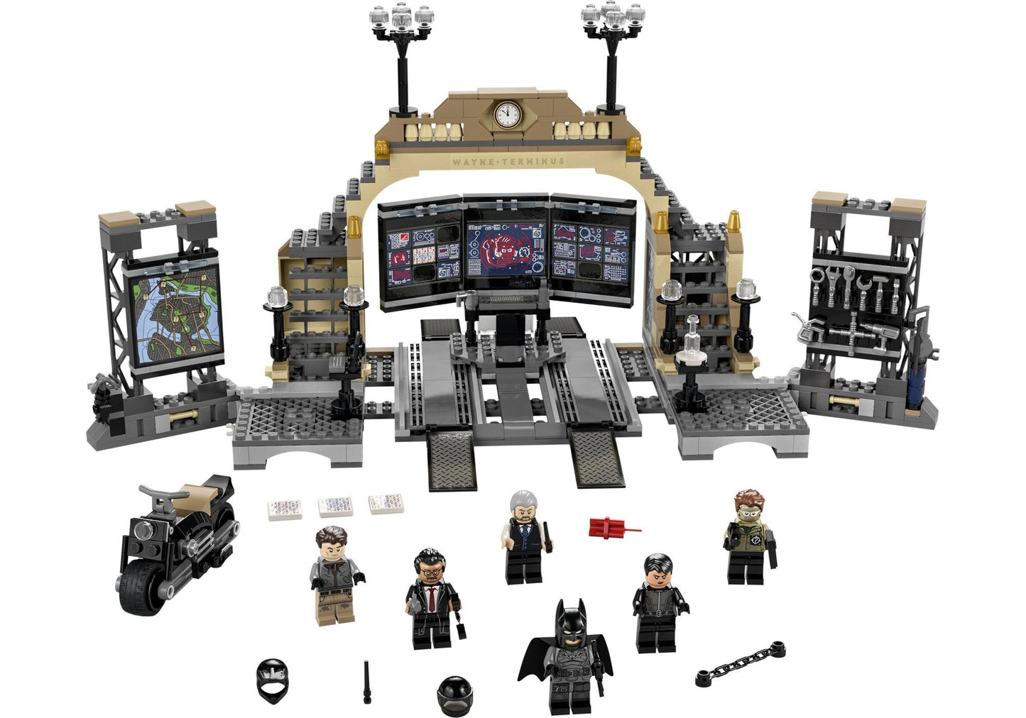 Lego 76183 Batman: Bathöhle: Duell mit Riddler - plegobil