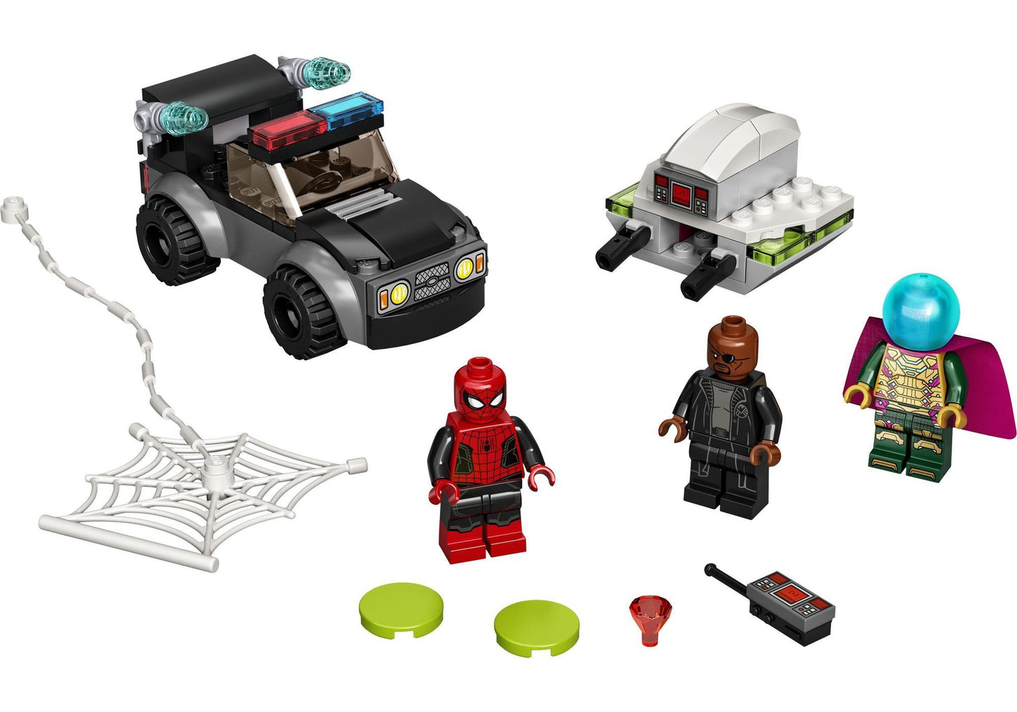 Lego 76184 Spider-Man: Mysterios Drohnenattacke auf Spider-Man - plegobil