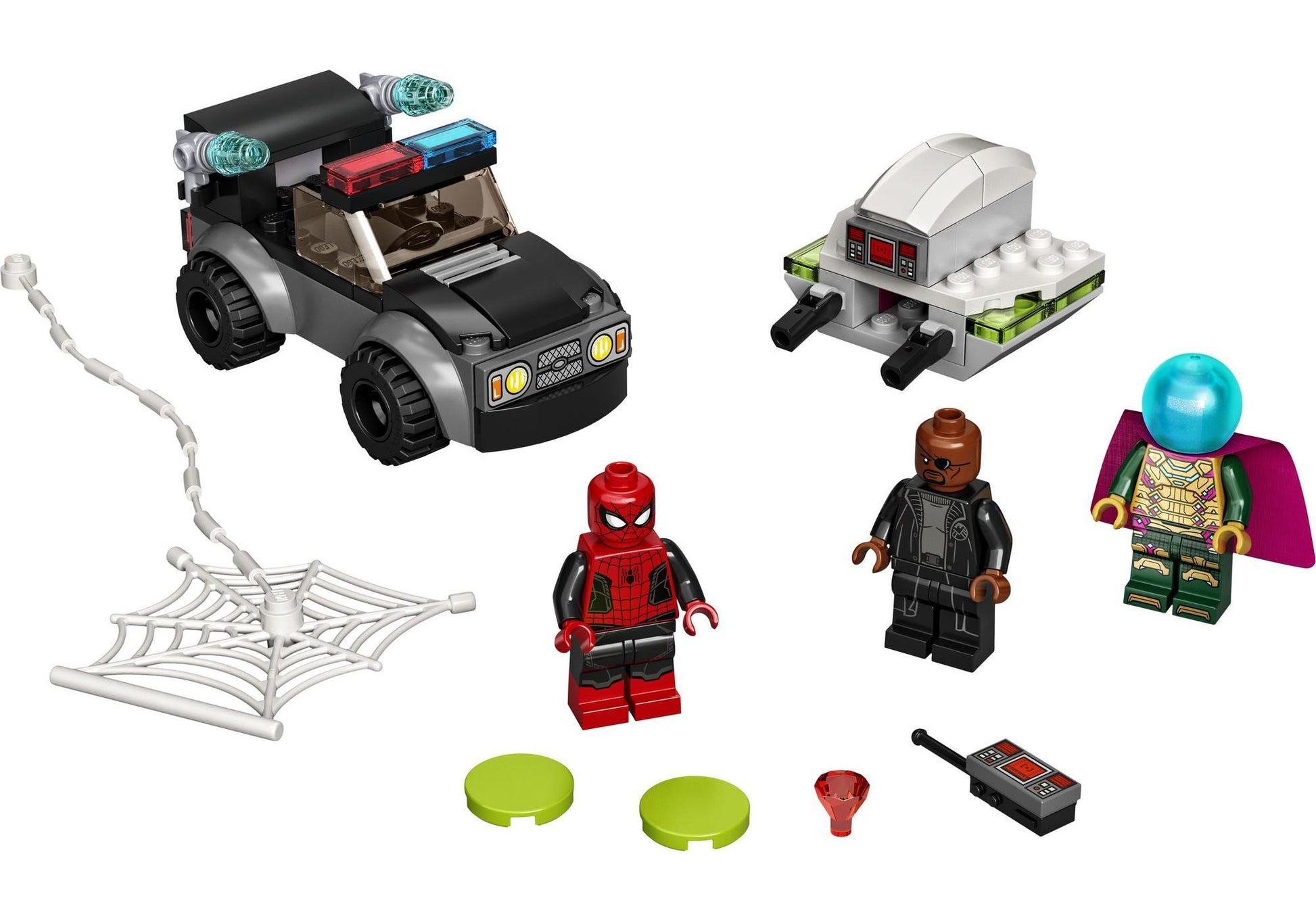 Lego 76184 Spider-Man: Mysterios Drohnenattacke auf Spider-Man - plegobil