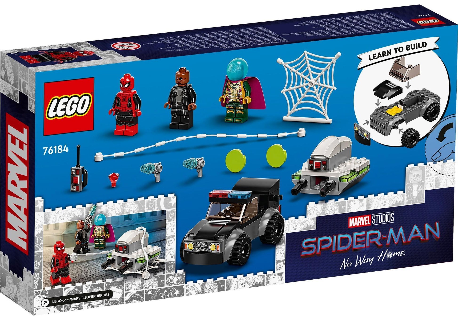 Lego 76184 Spider-Man: Mysterios Drohnenattacke auf Spider-Man - plegobil