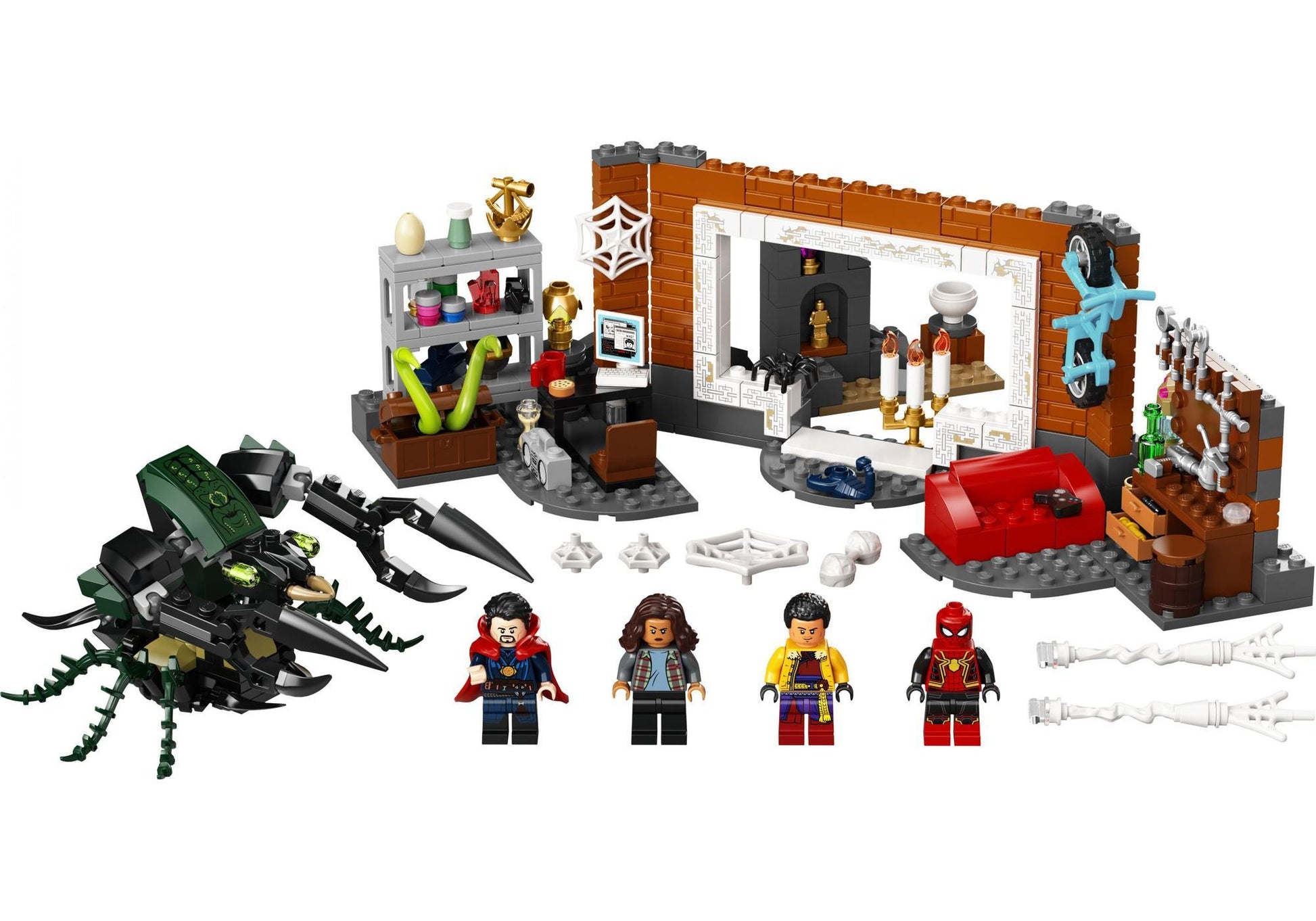 Lego 76185 Spider-Man: Spider-Man in der Sanctum Werkstatt - plegobil