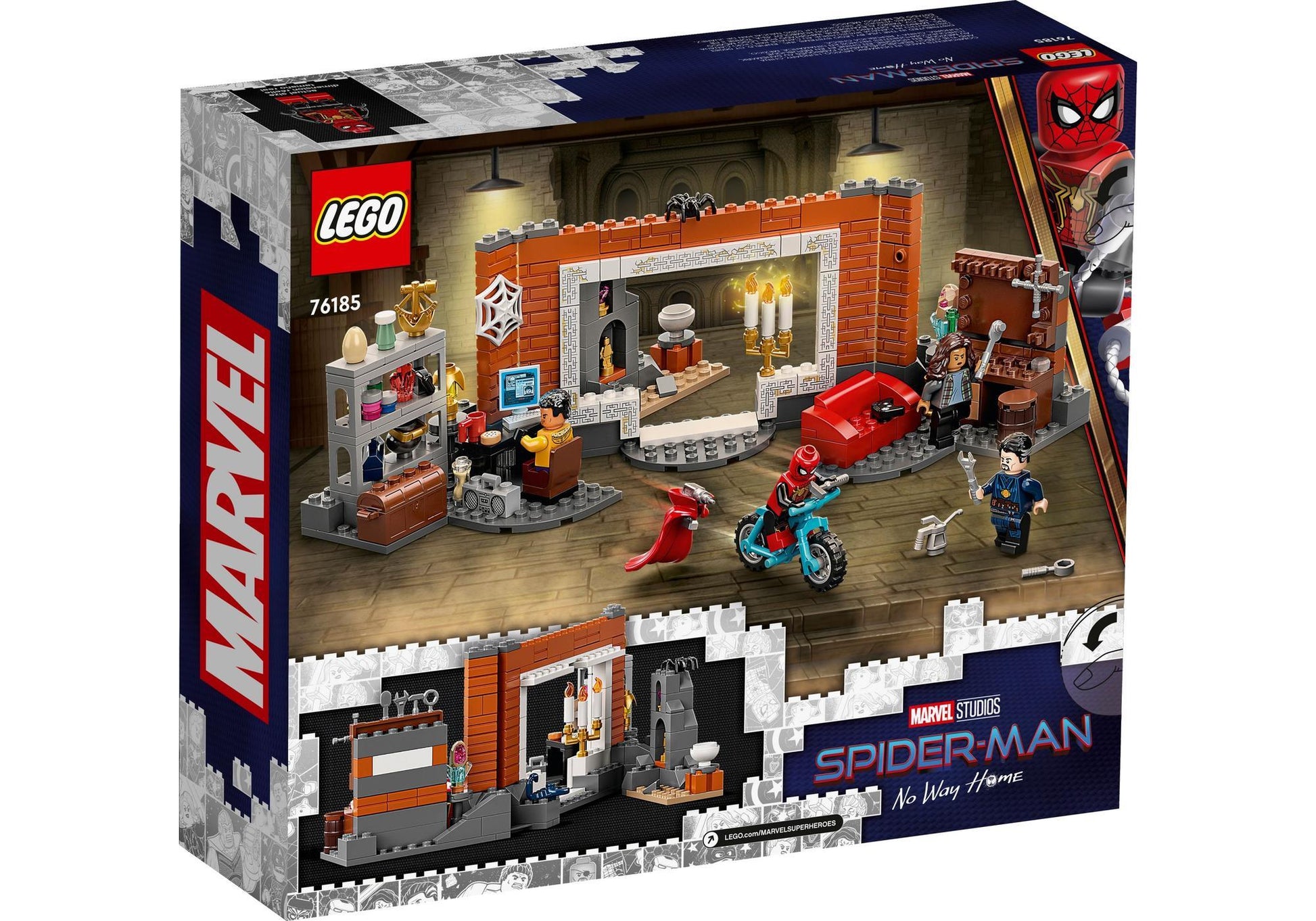 Lego 76185 Spider-Man: Spider-Man in der Sanctum Werkstatt - plegobil