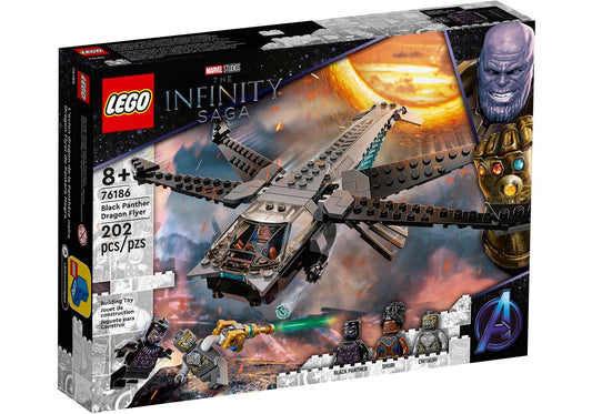 Lego 76186 Marvel The Infinity Saga: Black Panthers Libelle - plegobil