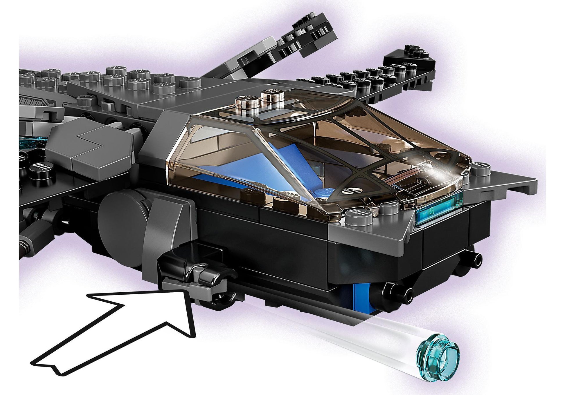 Lego 76186 Marvel The Infinity Saga: Black Panthers Libelle - plegobil