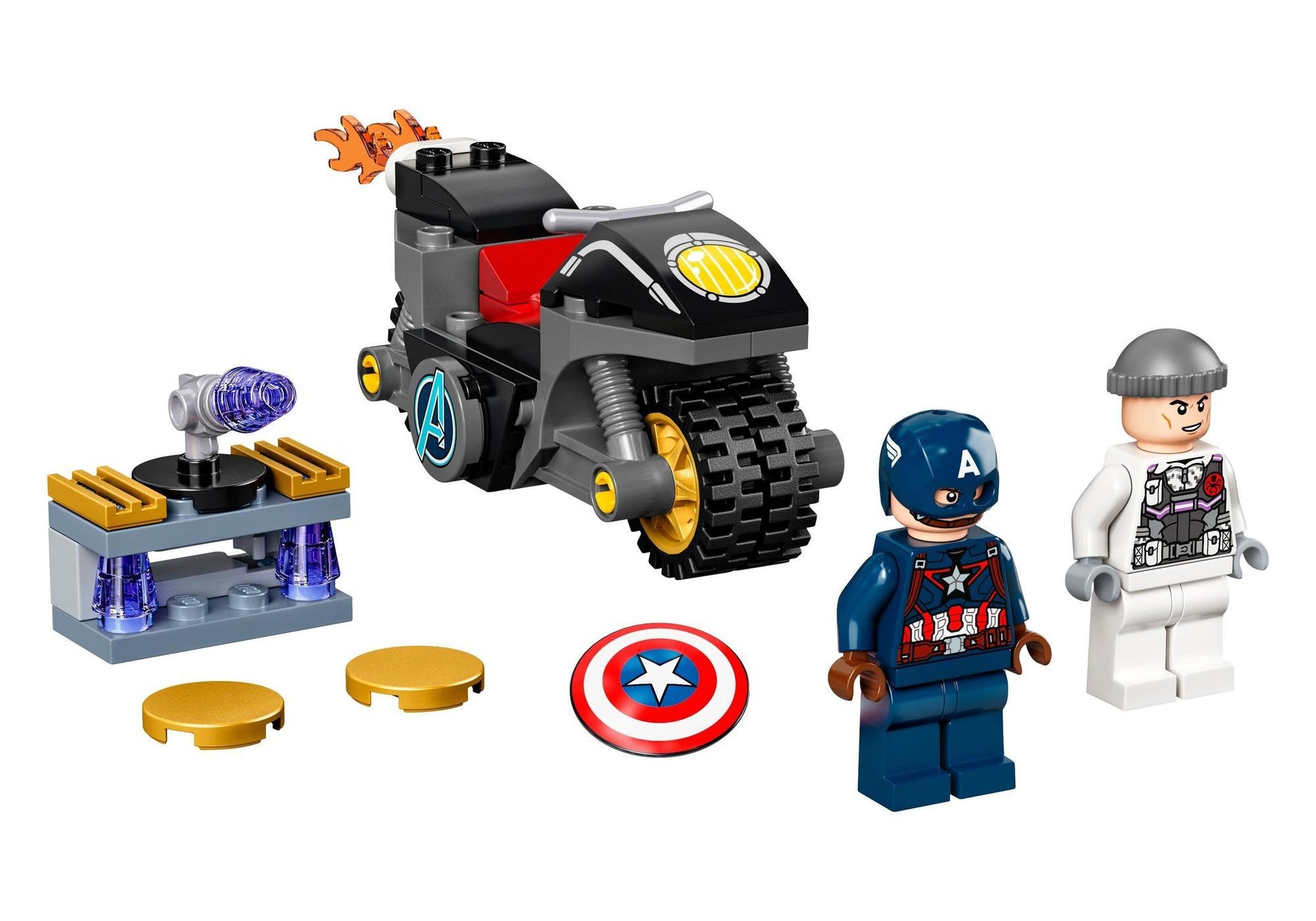 Lego 76189 Marvel The Infinity Saga: Duell zwischen Captain America und Hydra - plegobil