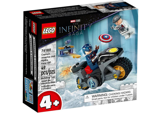 Lego 76189 Marvel The Infinity Saga: Duell zwischen Captain America und Hydra - plegobil