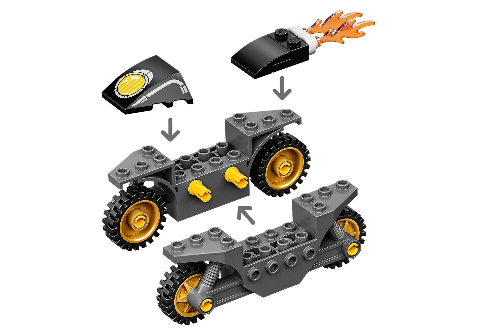 Lego 76189 Marvel The Infinity Saga: Duell zwischen Captain America und Hydra - plegobil