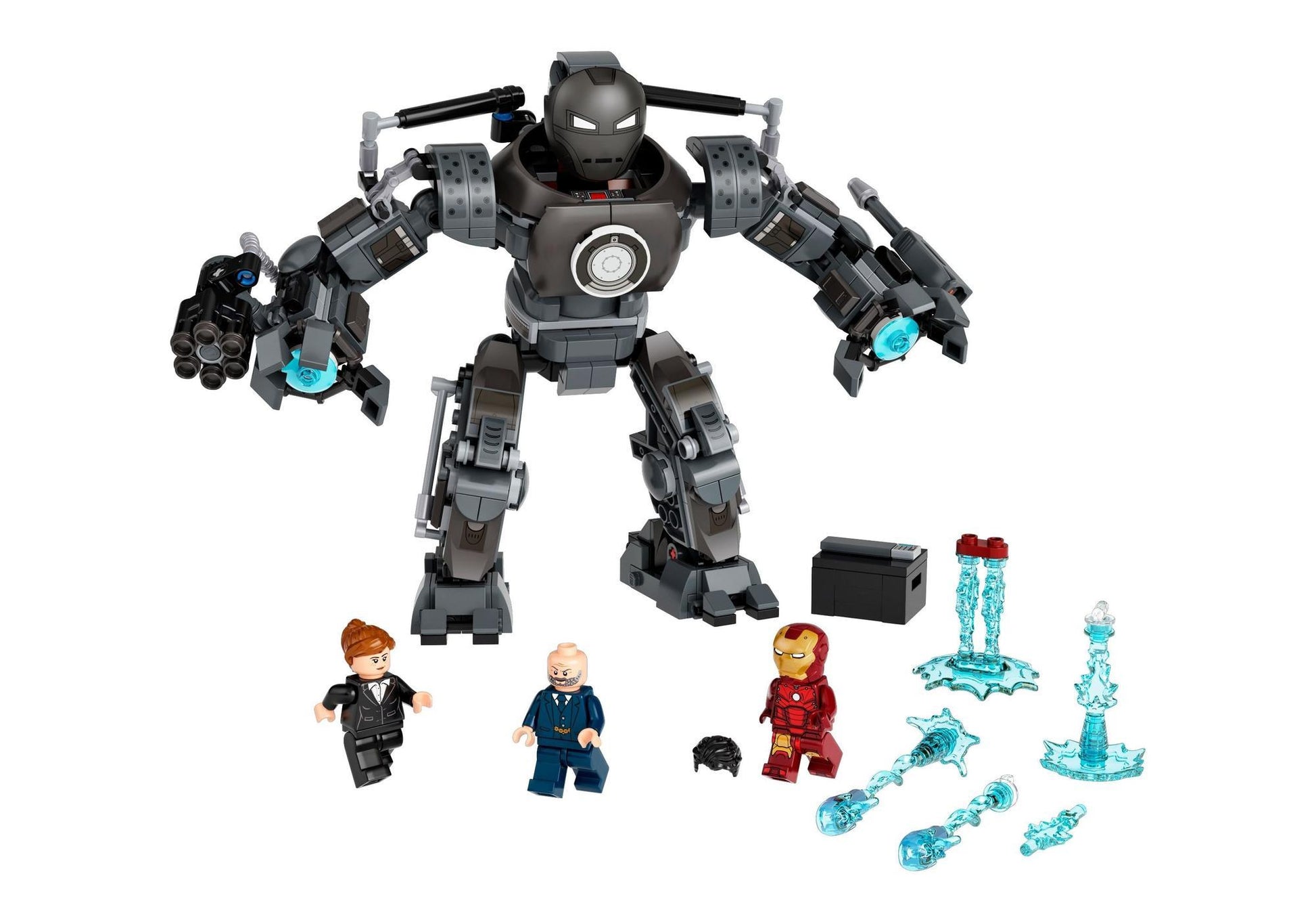 Lego 76190 Marvel The Infinity Saga: Iron Man und das Chaos durch Iron Monger - plegobil