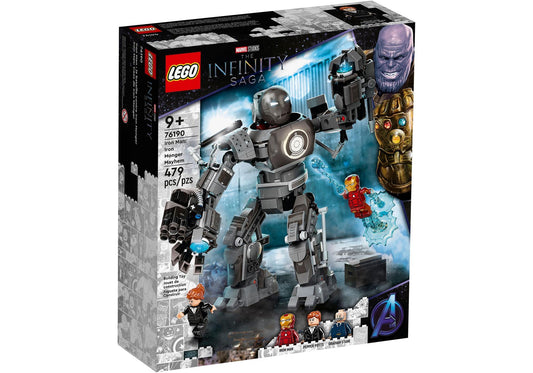 Lego 76190 Marvel The Infinity Saga: Iron Man und das Chaos durch Iron Monger - plegobil