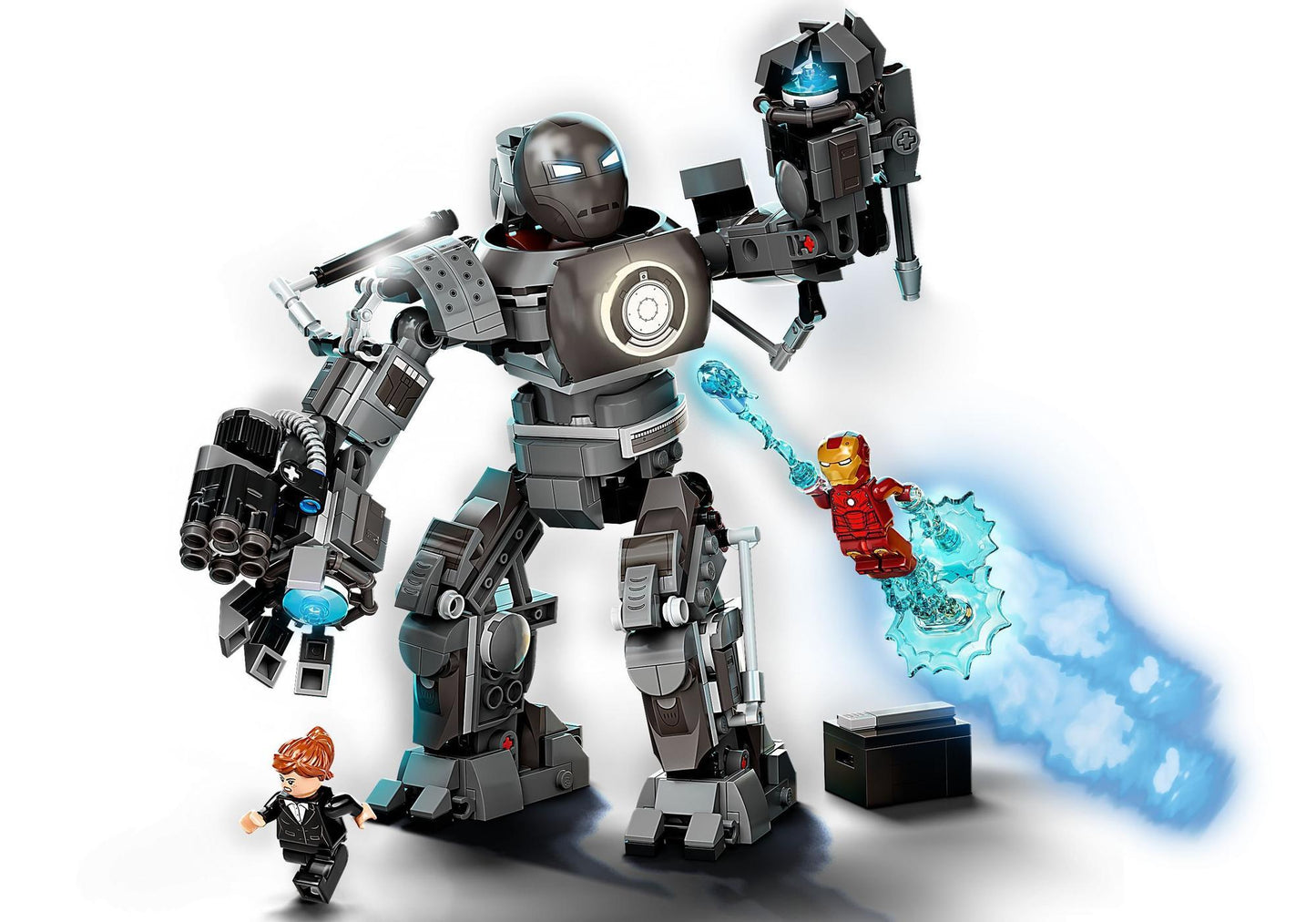 Lego 76190 Marvel The Infinity Saga: Iron Man und das Chaos durch Iron Monger - plegobil