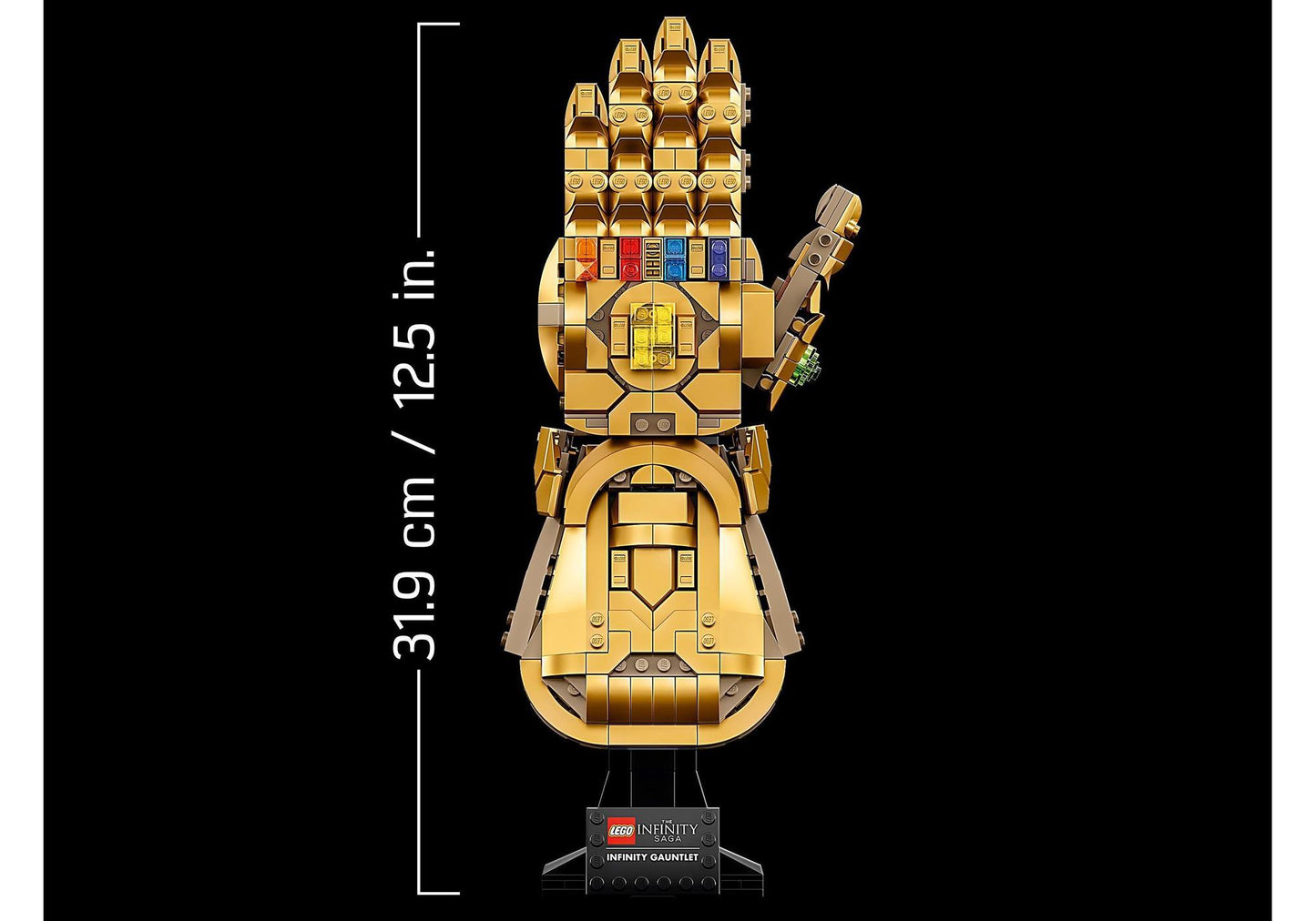 Lego 76191 Marvel The Infinity Saga: Infinity Handschuh - plegobil