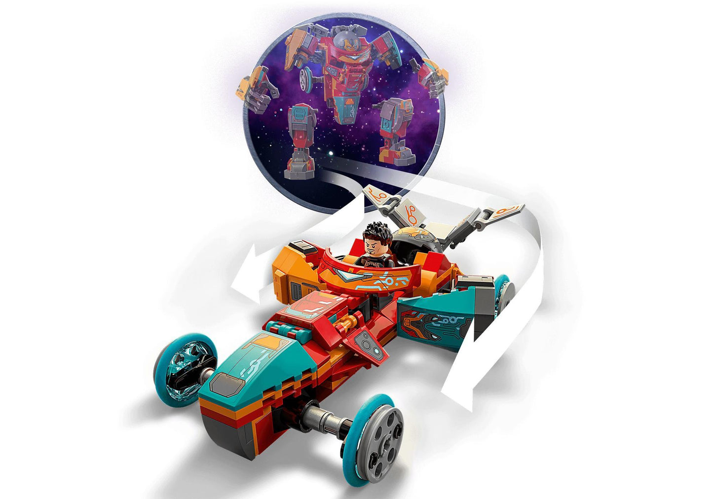 Lego 76194 Marvel What if…: Tony Starks sakaarianischer Iron Man - plegobil