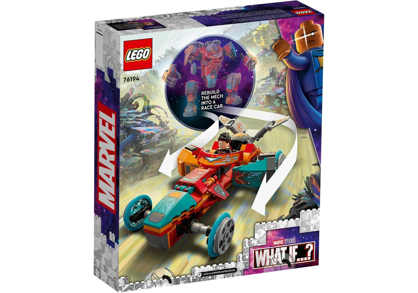 Lego 76194 Marvel What if…: Tony Starks sakaarianischer Iron Man - plegobil