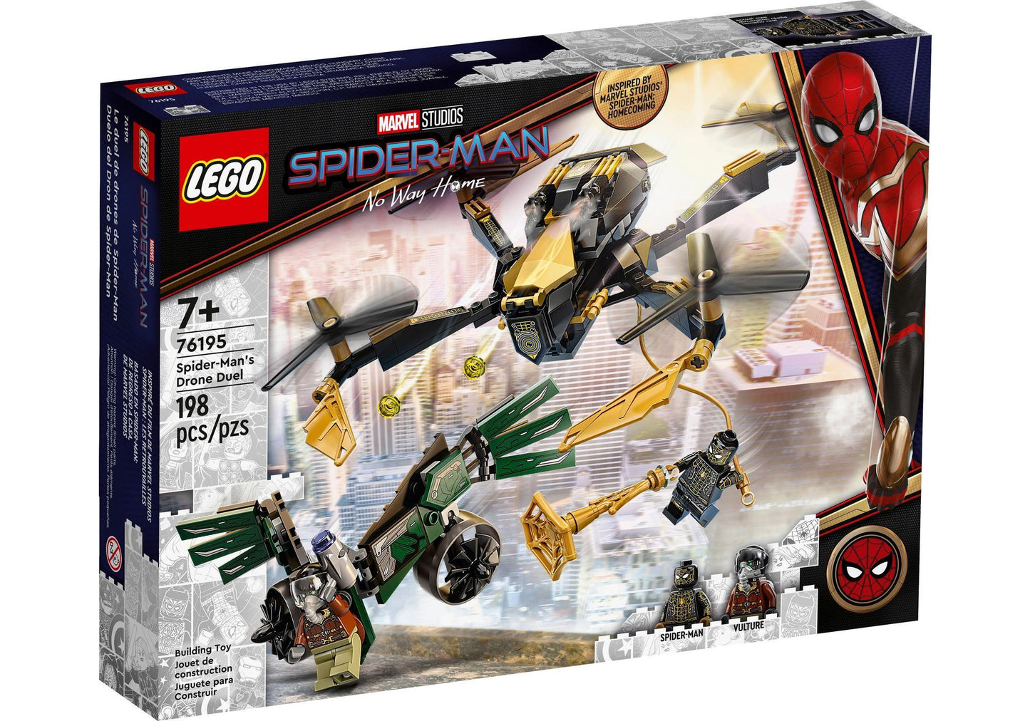 Lego 76195 Spider-Man: Spider-Mans Drohnenduell - plegobil