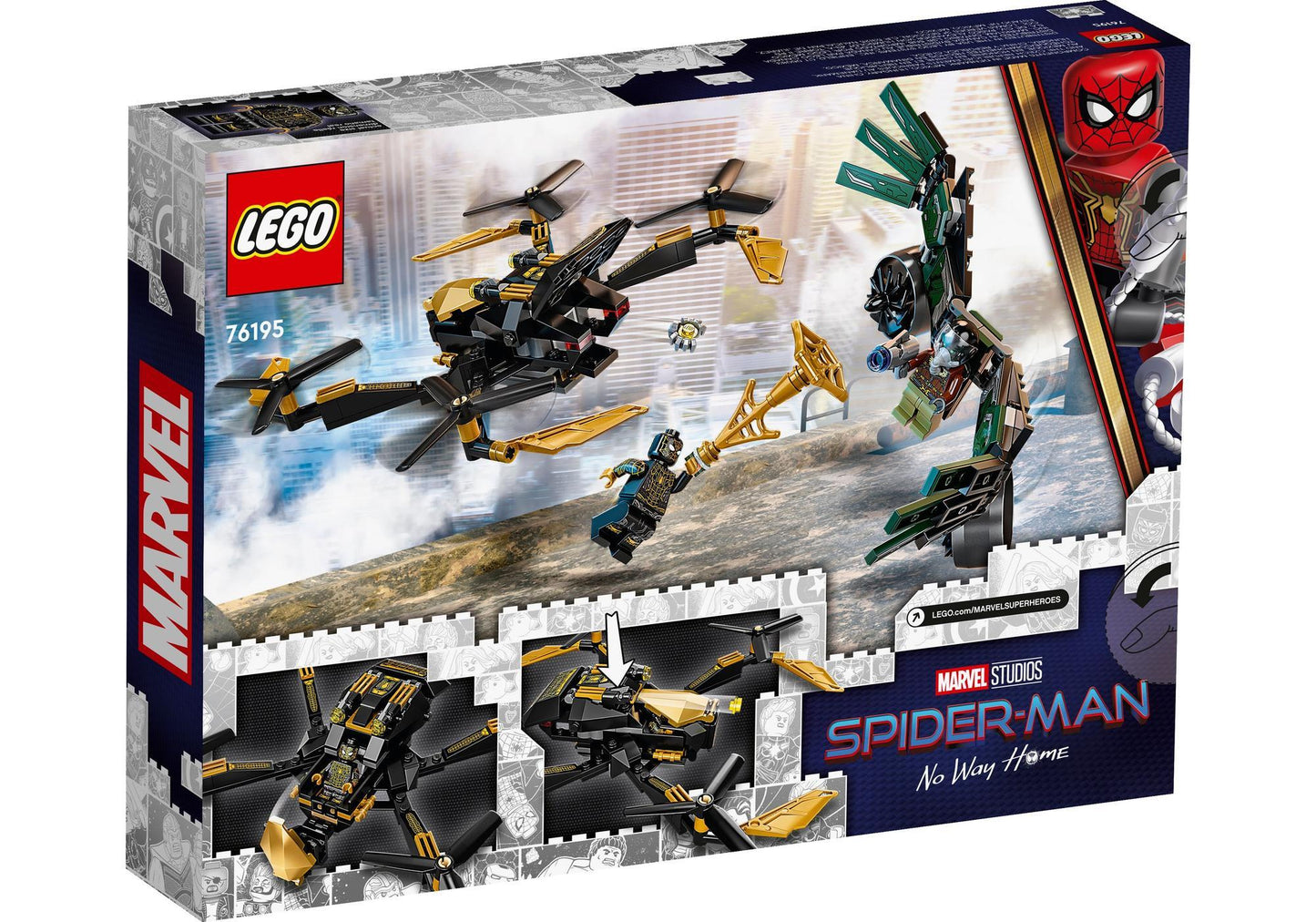 Lego 76195 Spider-Man: Spider-Mans Drohnenduell - plegobil