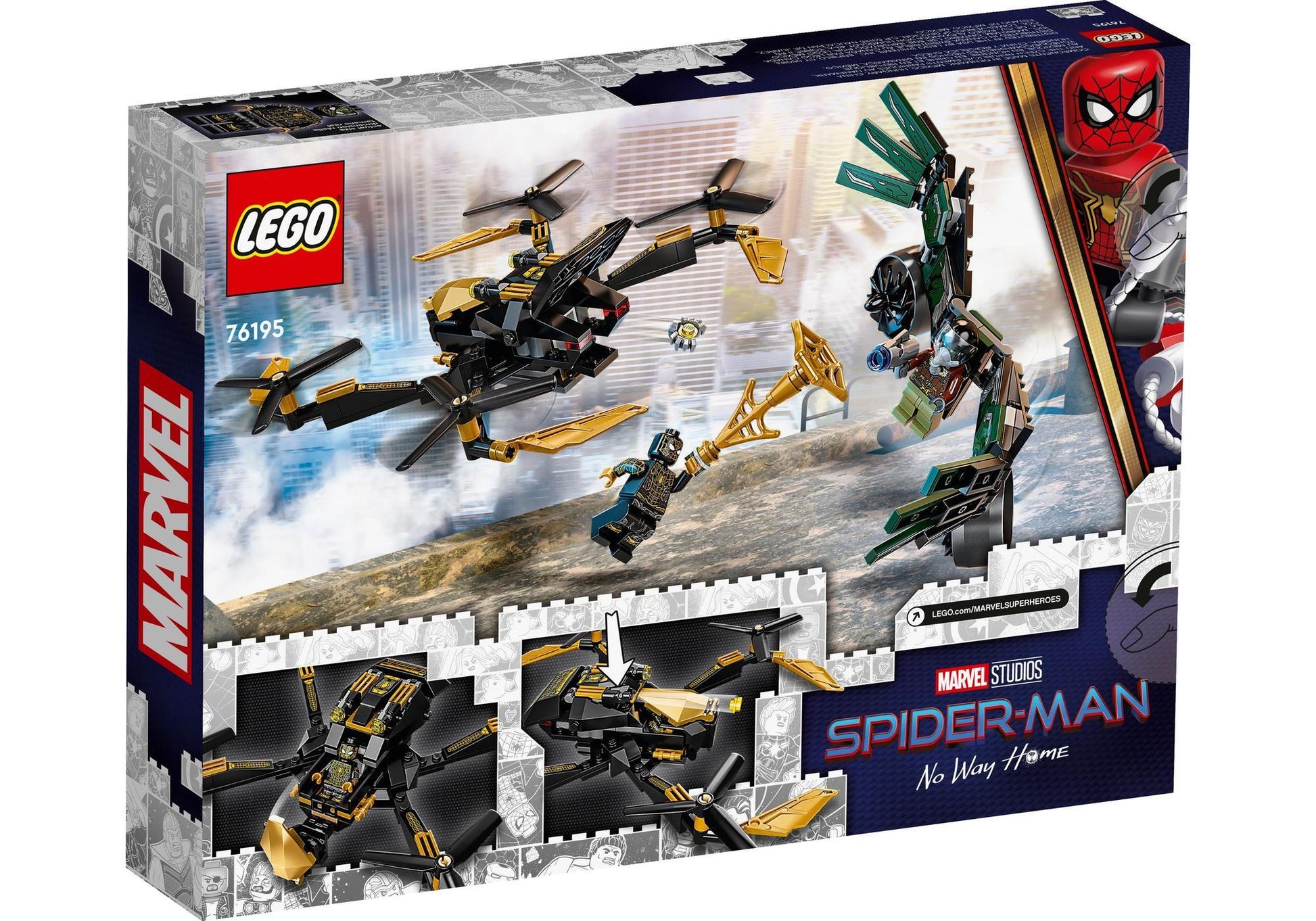 Lego 76195 Spider-Man: Spider-Mans Drohnenduell - plegobil