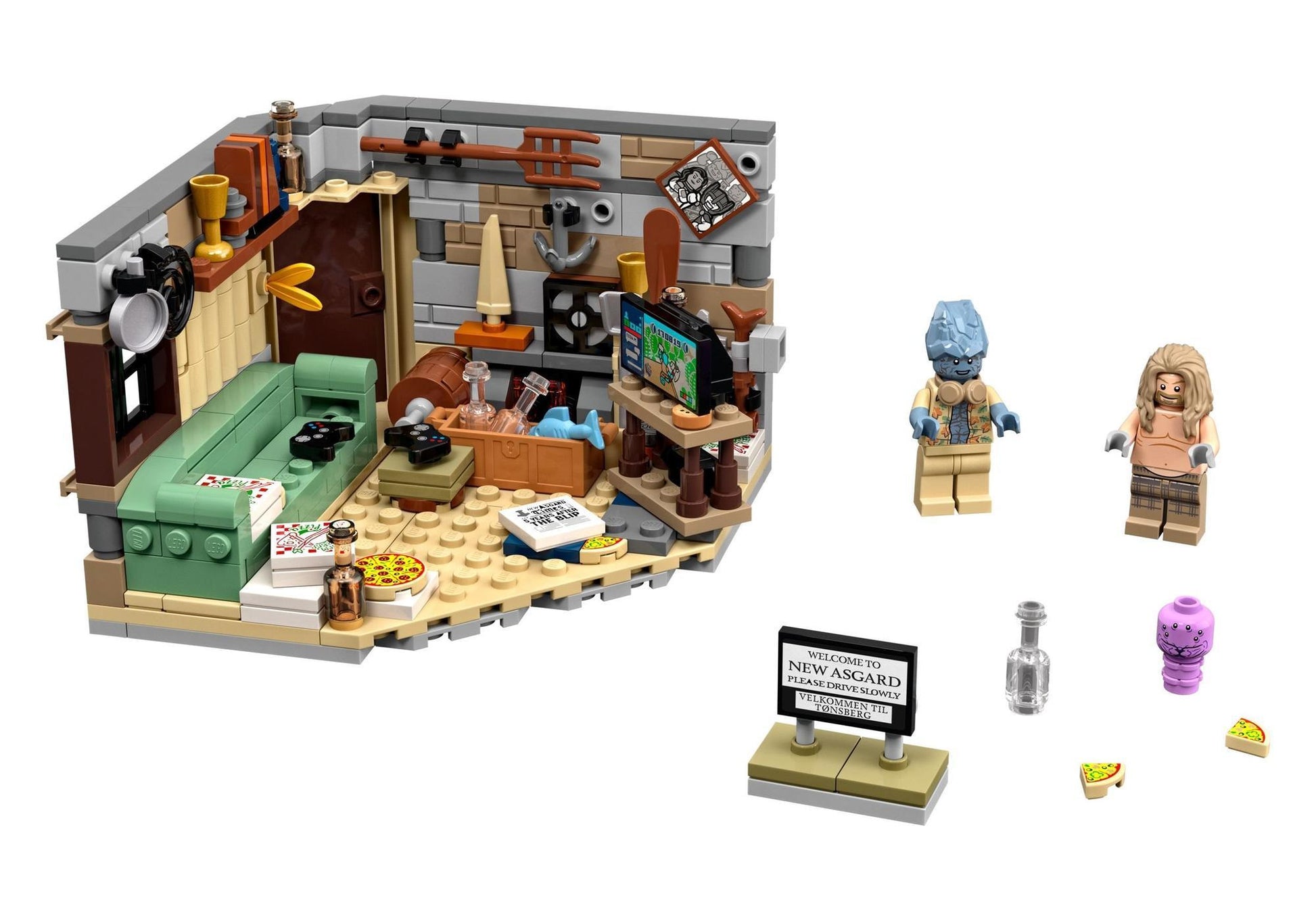 Lego 76200 Marvel The Infinity Saga: Bro Thors neues Asgard - plegobil