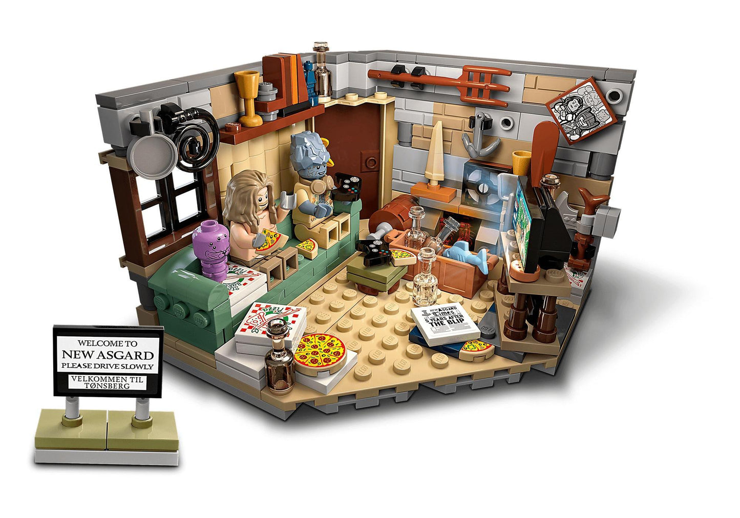 Lego 76200 Marvel The Infinity Saga: Bro Thors neues Asgard - plegobil