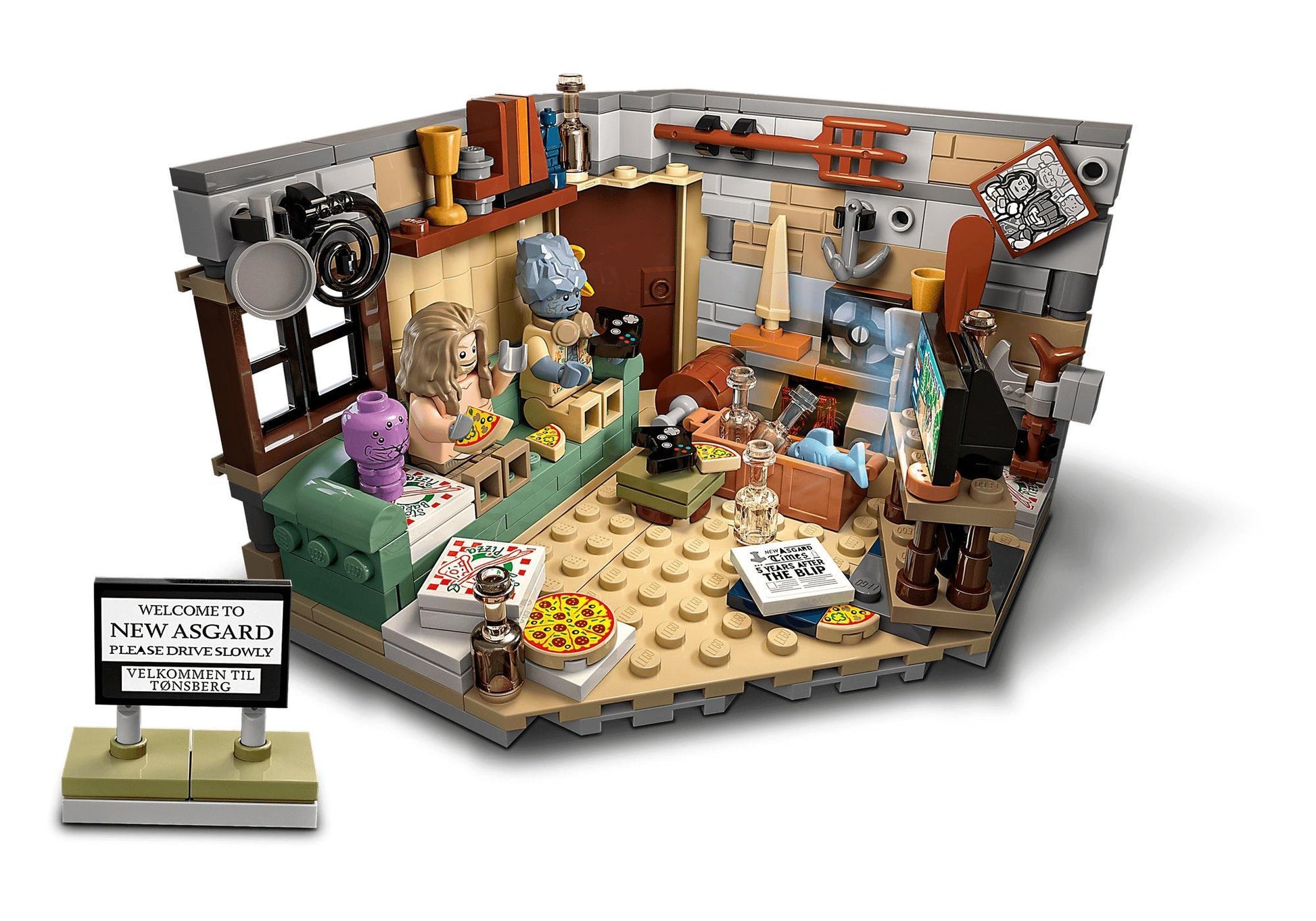 Lego 76200 Marvel The Infinity Saga: Bro Thors neues Asgard - plegobil