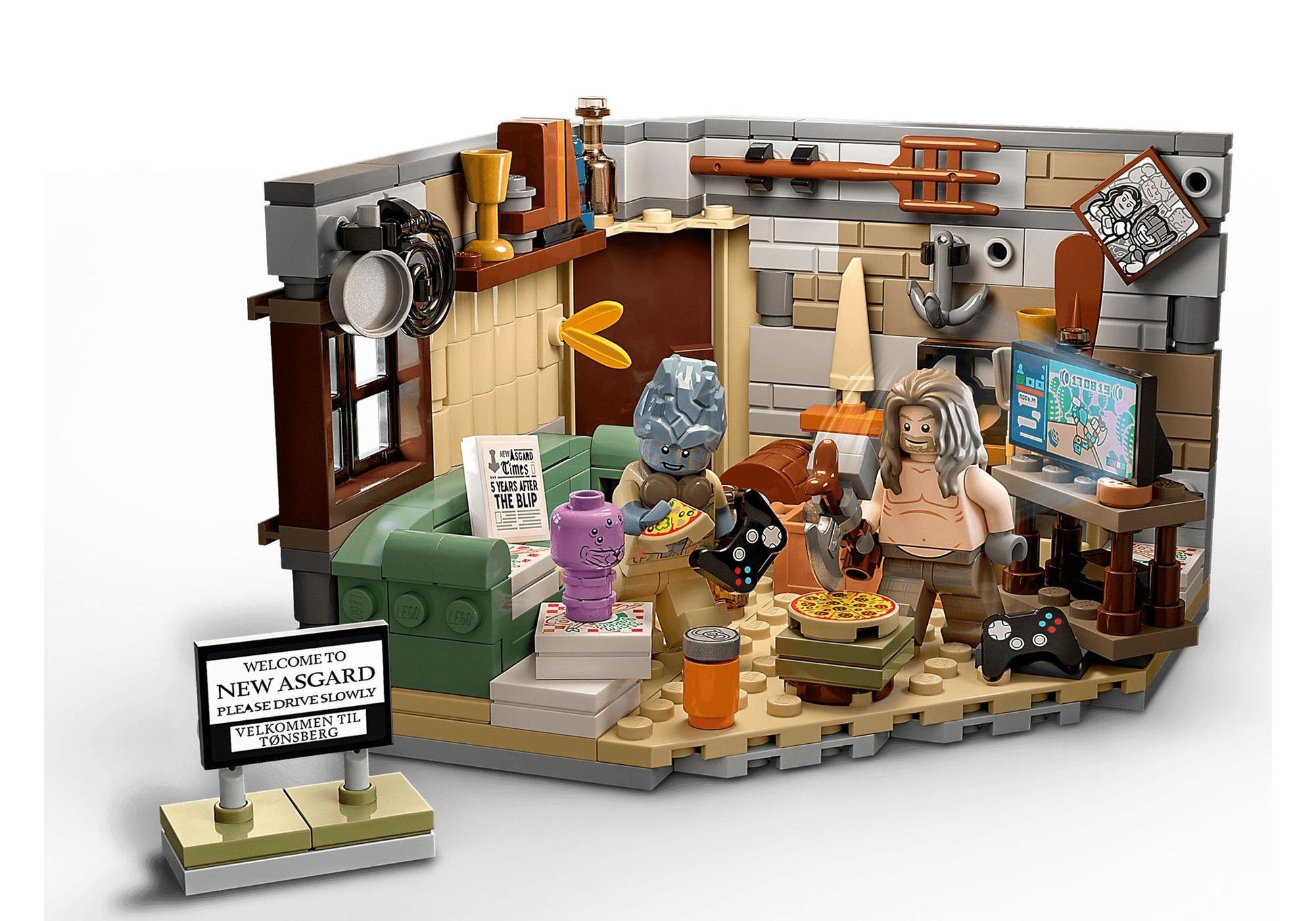 Lego 76200 Marvel The Infinity Saga: Bro Thors neues Asgard - plegobil