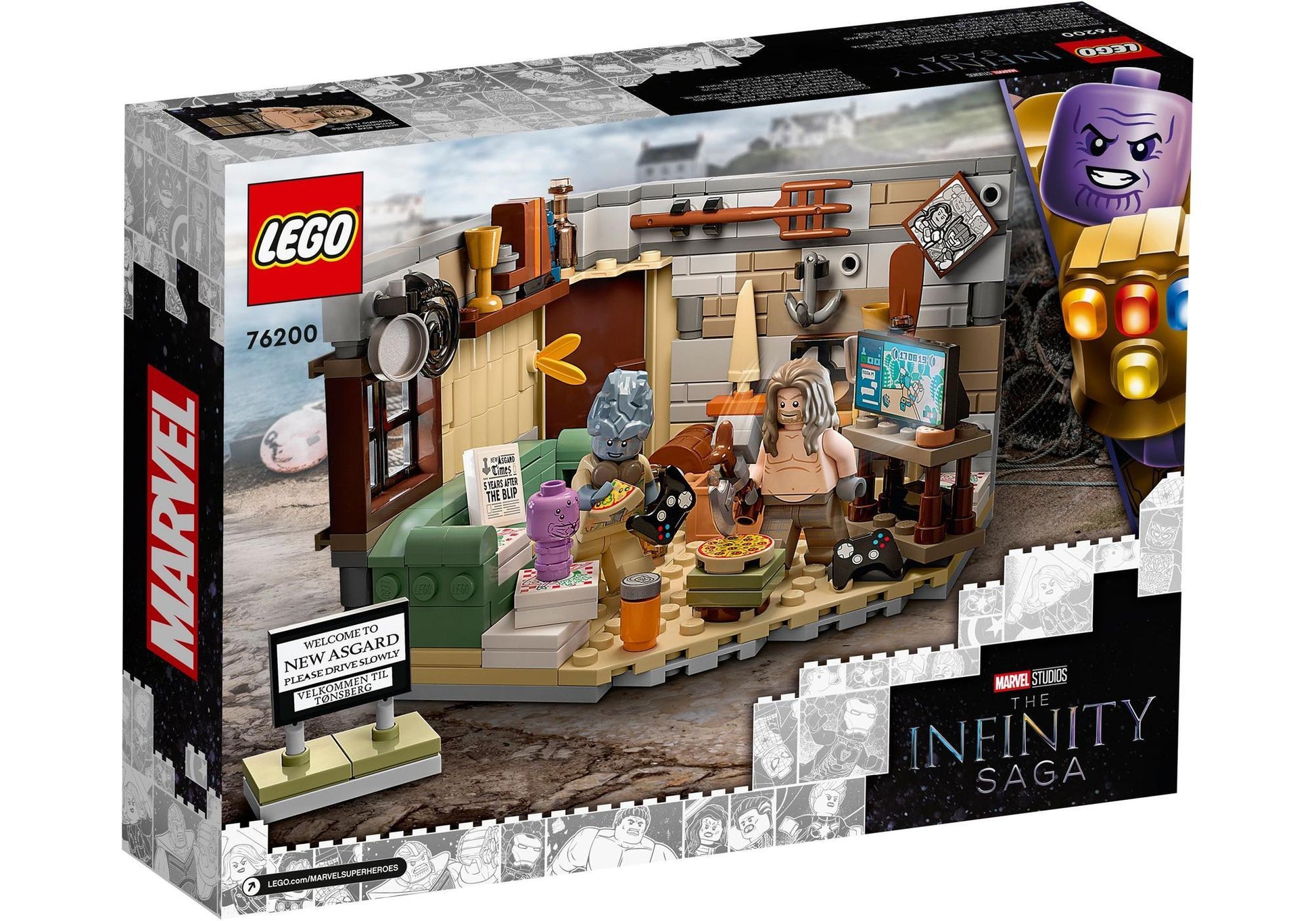 Lego 76200 Marvel The Infinity Saga: Bro Thors neues Asgard - plegobil
