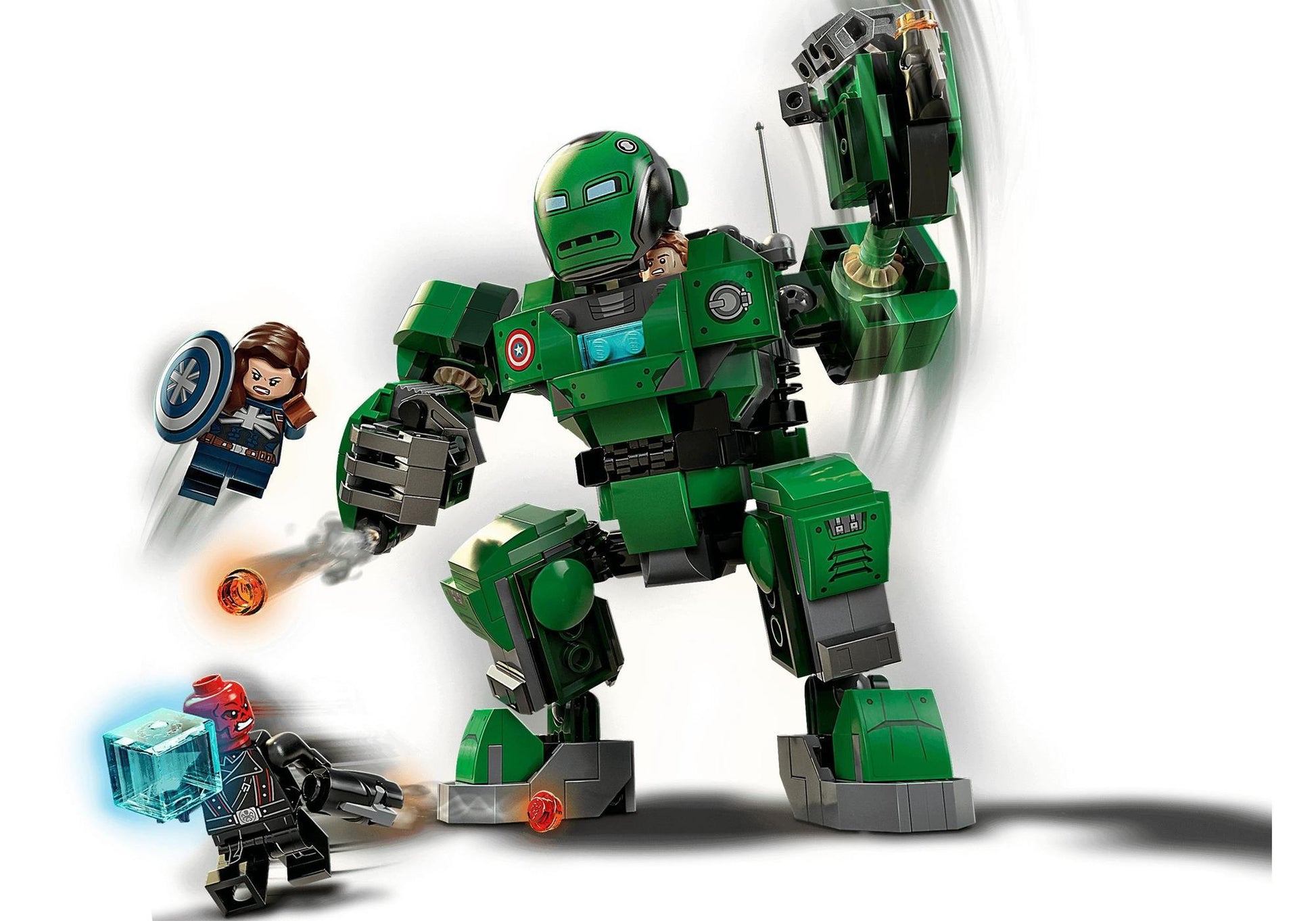 Lego 76201 Marvel What if…: Captain Carter und der Hydra-Stampfer - plegobil