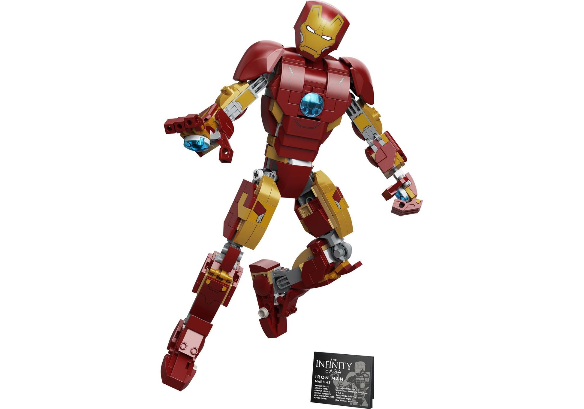 Lego 76206 Marvel The Infinity Saga: Iron Man Figur - plegobil